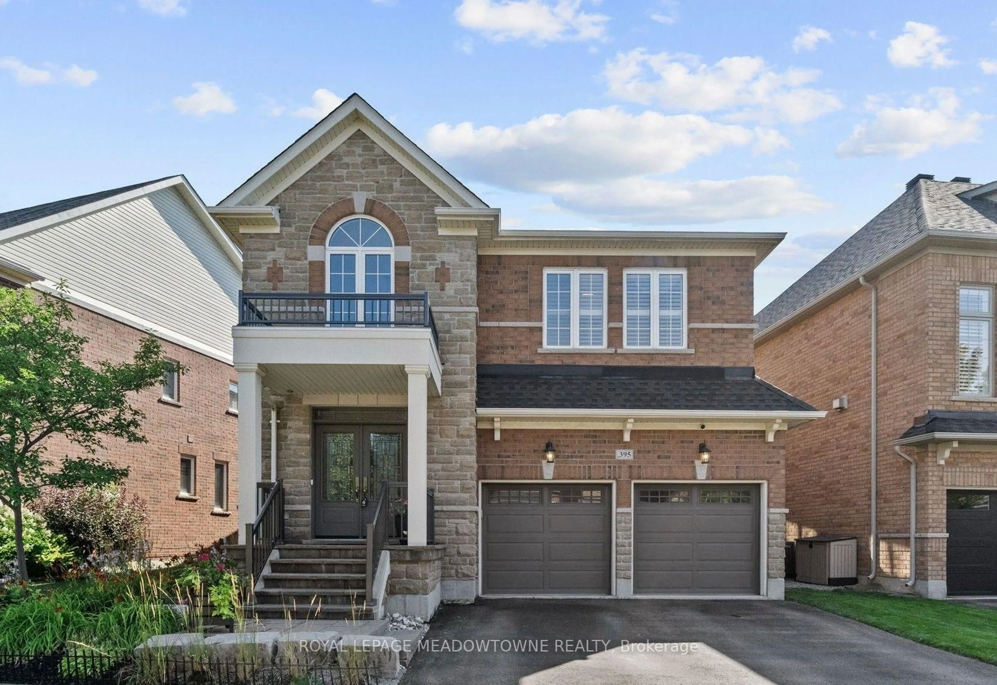 Home with brick exterior material, street for 395 Malboeuf Crt, Milton Ontario L9T 7Y3