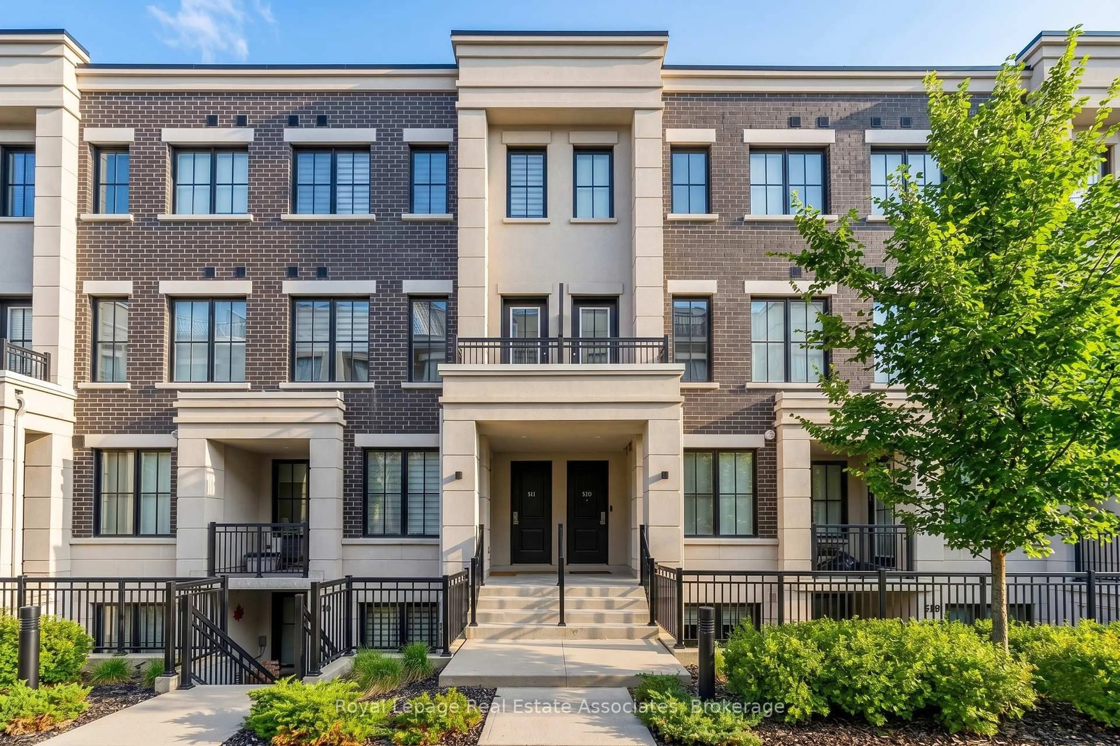 Home with brick exterior material, street for 657 Cricklewood Dr #511, Mississauga Ontario L5G 0B8