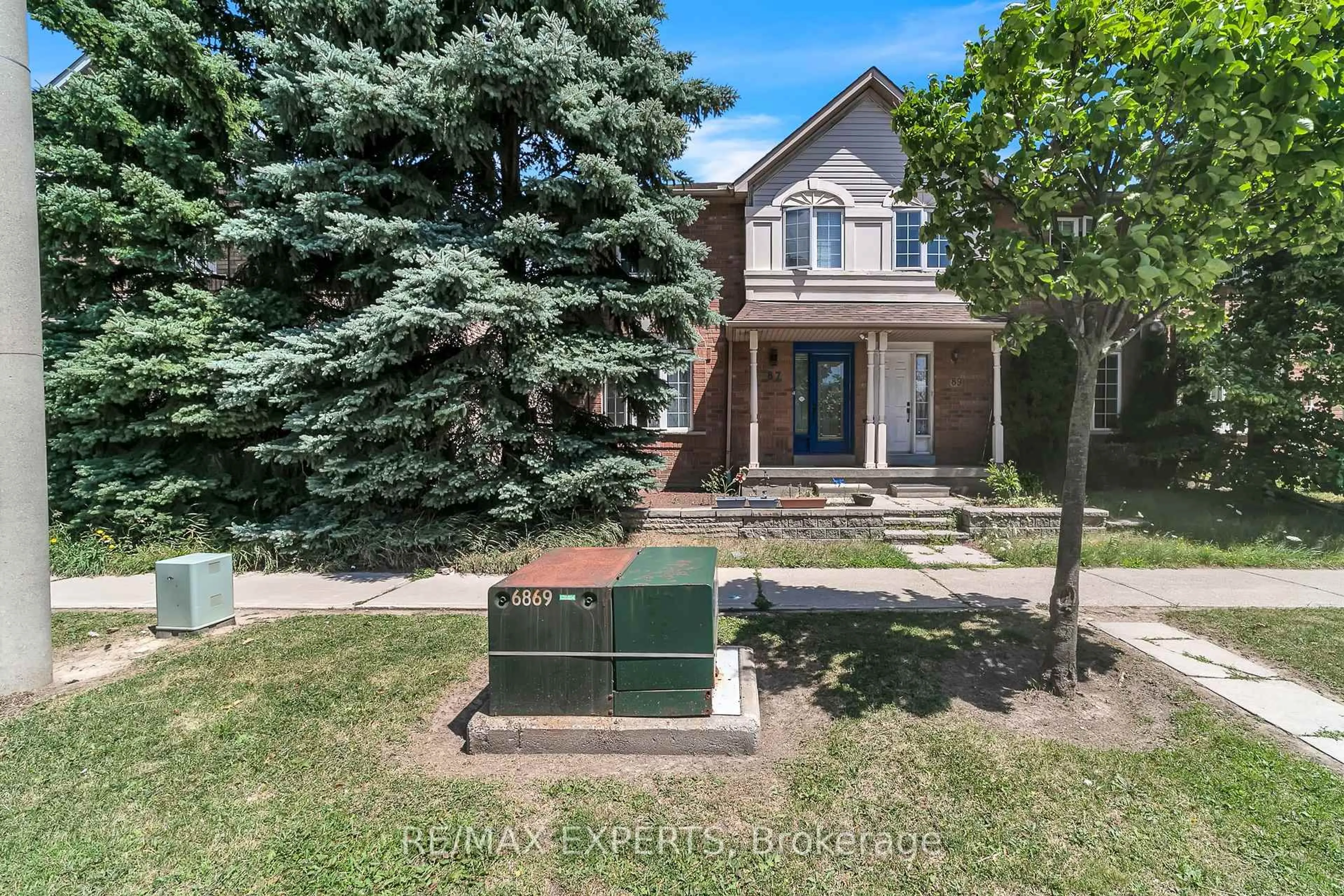 Home with brick exterior material, street for 35 Malta Ave #87, Brampton Ontario L6Y 5B4