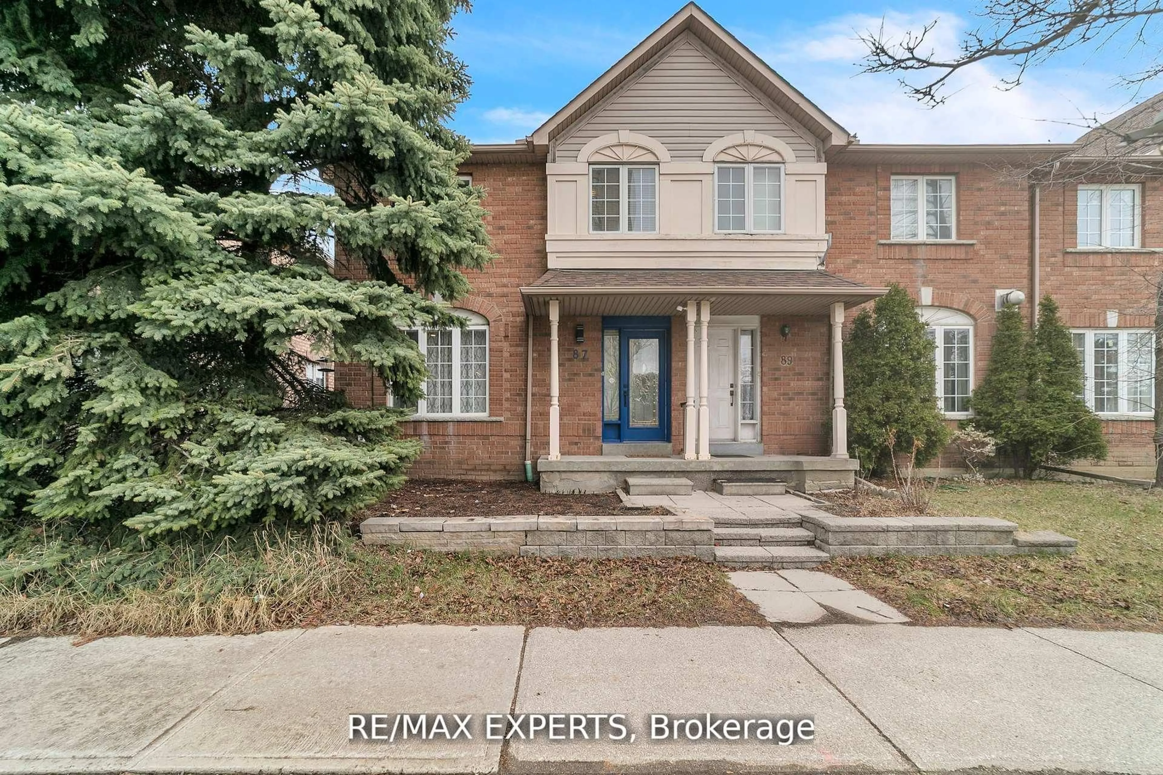 Home with brick exterior material, street for 35 Malta Ave #87, Brampton Ontario L6Y 5B4
