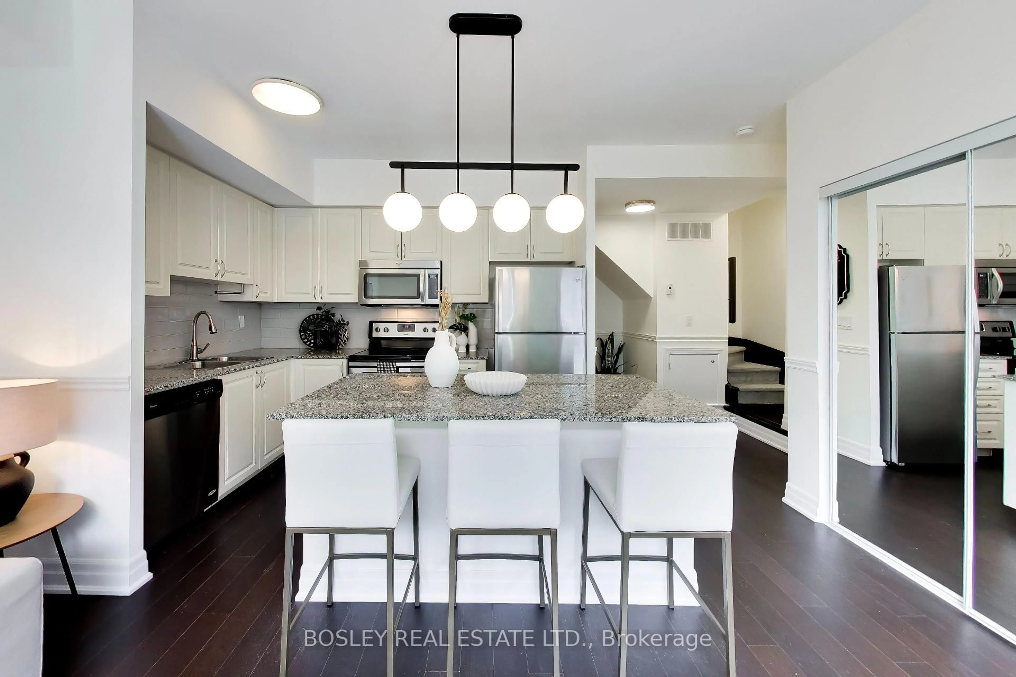 Contemporary kitchen, ceramic/tile floor for 57 Macaulay Ave #803, Toronto Ontario M6P 3P5