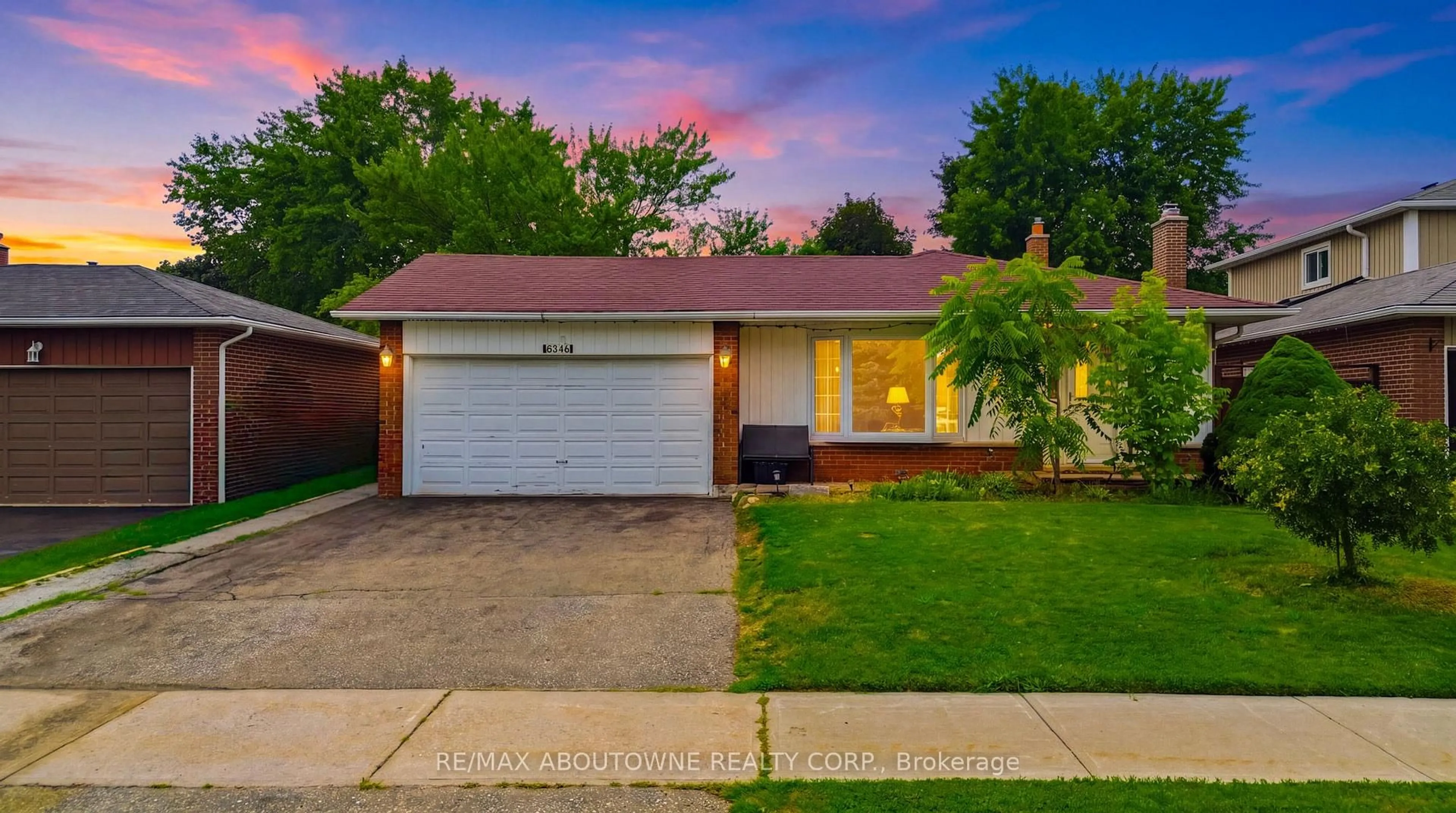 Home with brick exterior material, street for 6346 Neuchatel Rd, Mississauga Ontario L5N 2J8