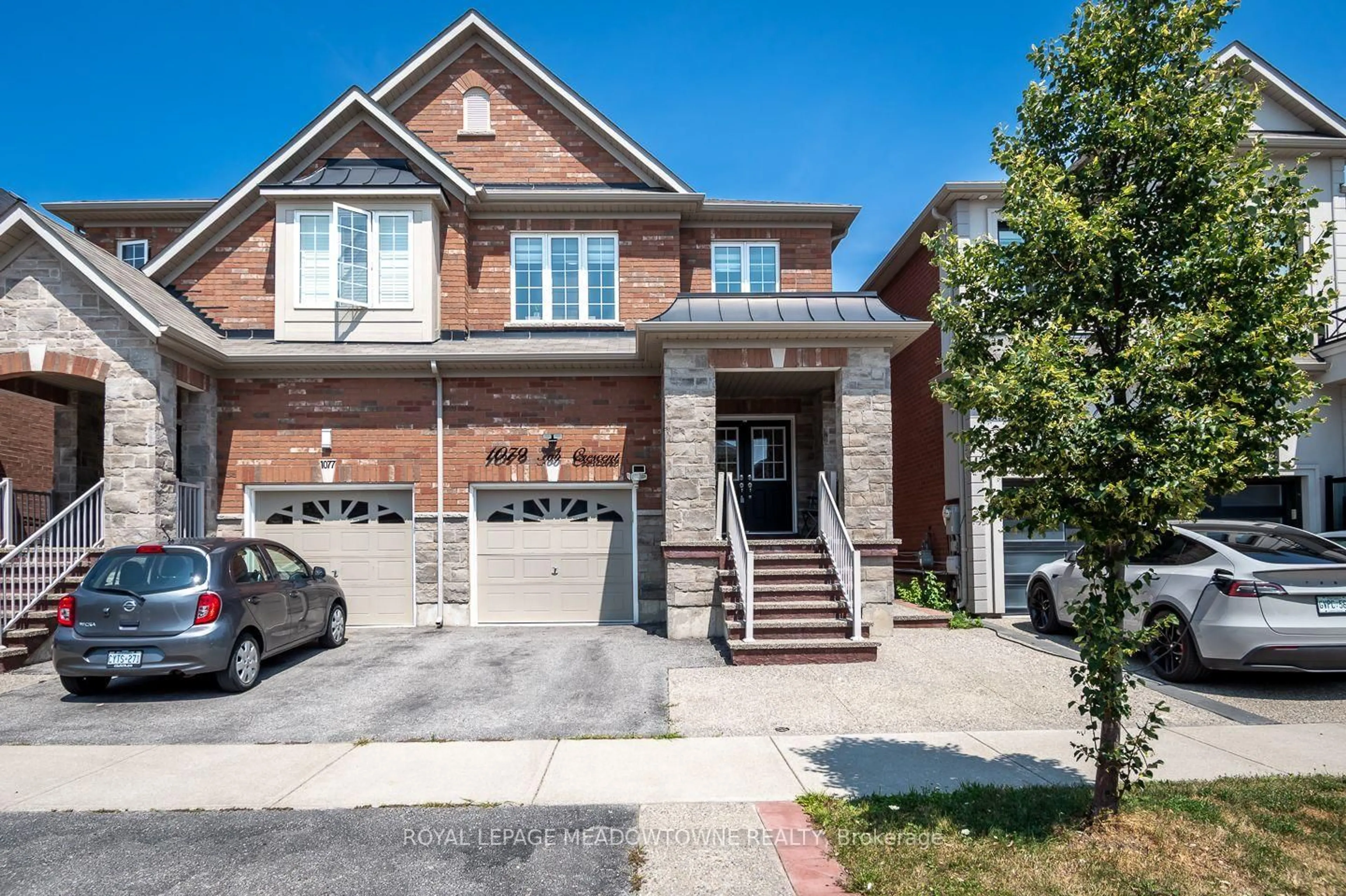 Home with brick exterior material, street for 1079 Job Cres, Milton Ontario L9T 8V5