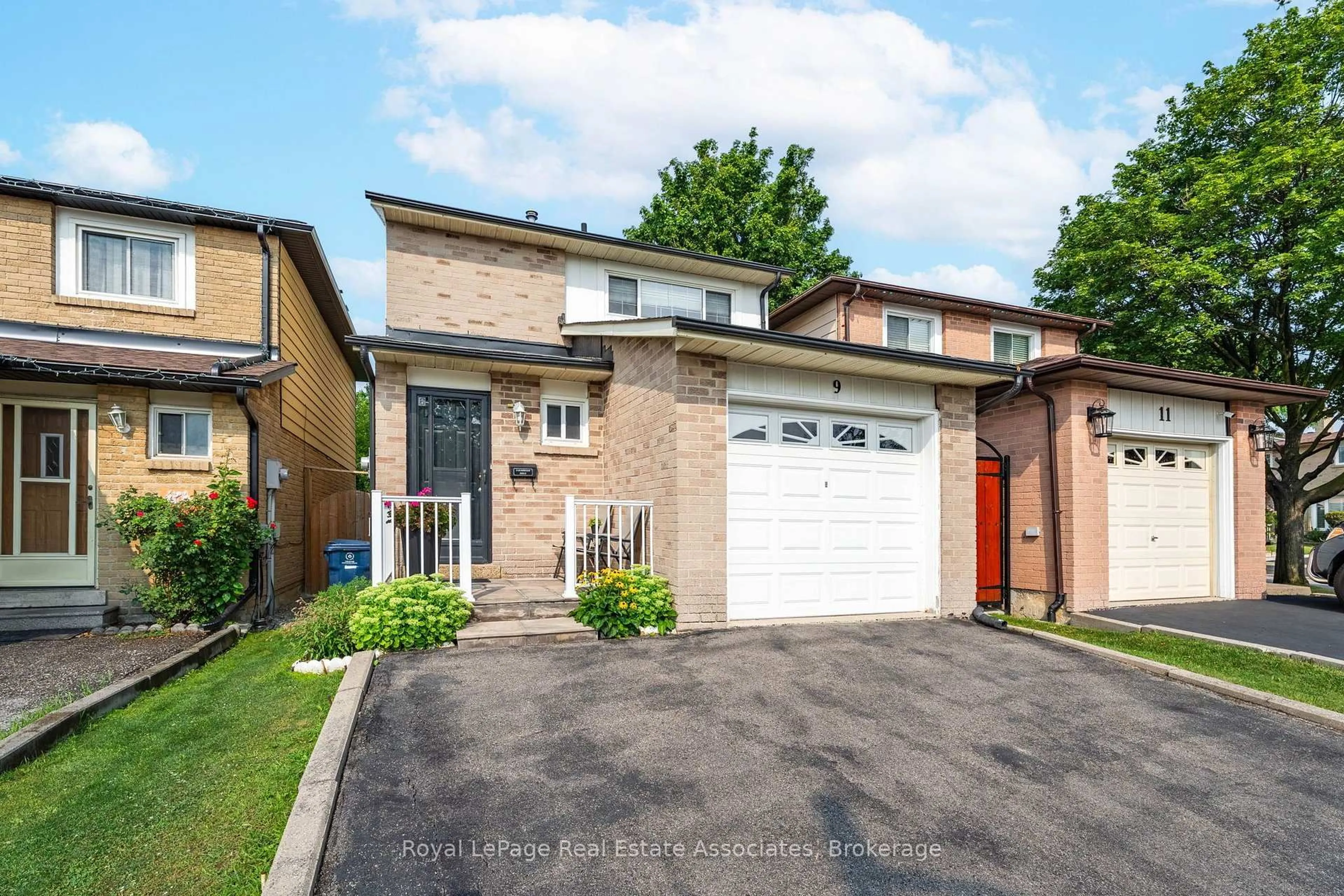 Home with brick exterior material, street for 9 Windwood Dr, Toronto Ontario M9W 6B8