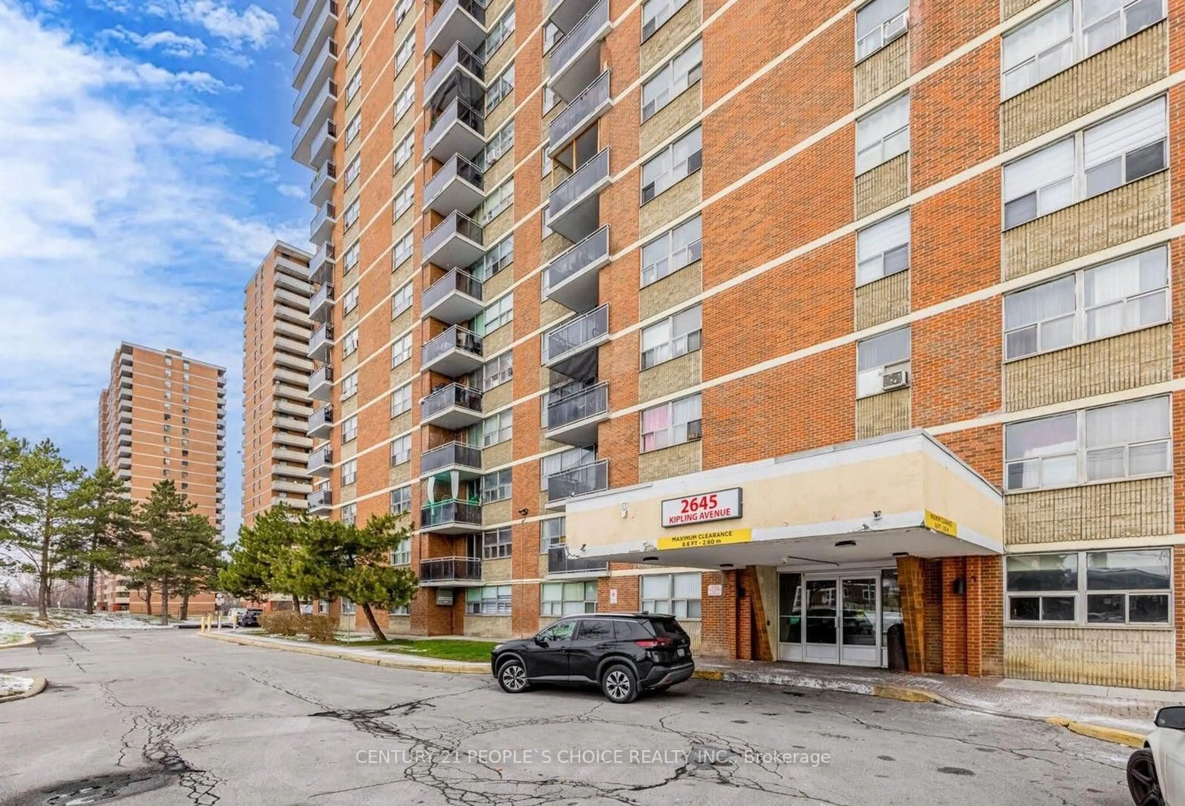 Patio, street for 2645 Kipling Ave #509, Toronto Ontario M9V 3S6