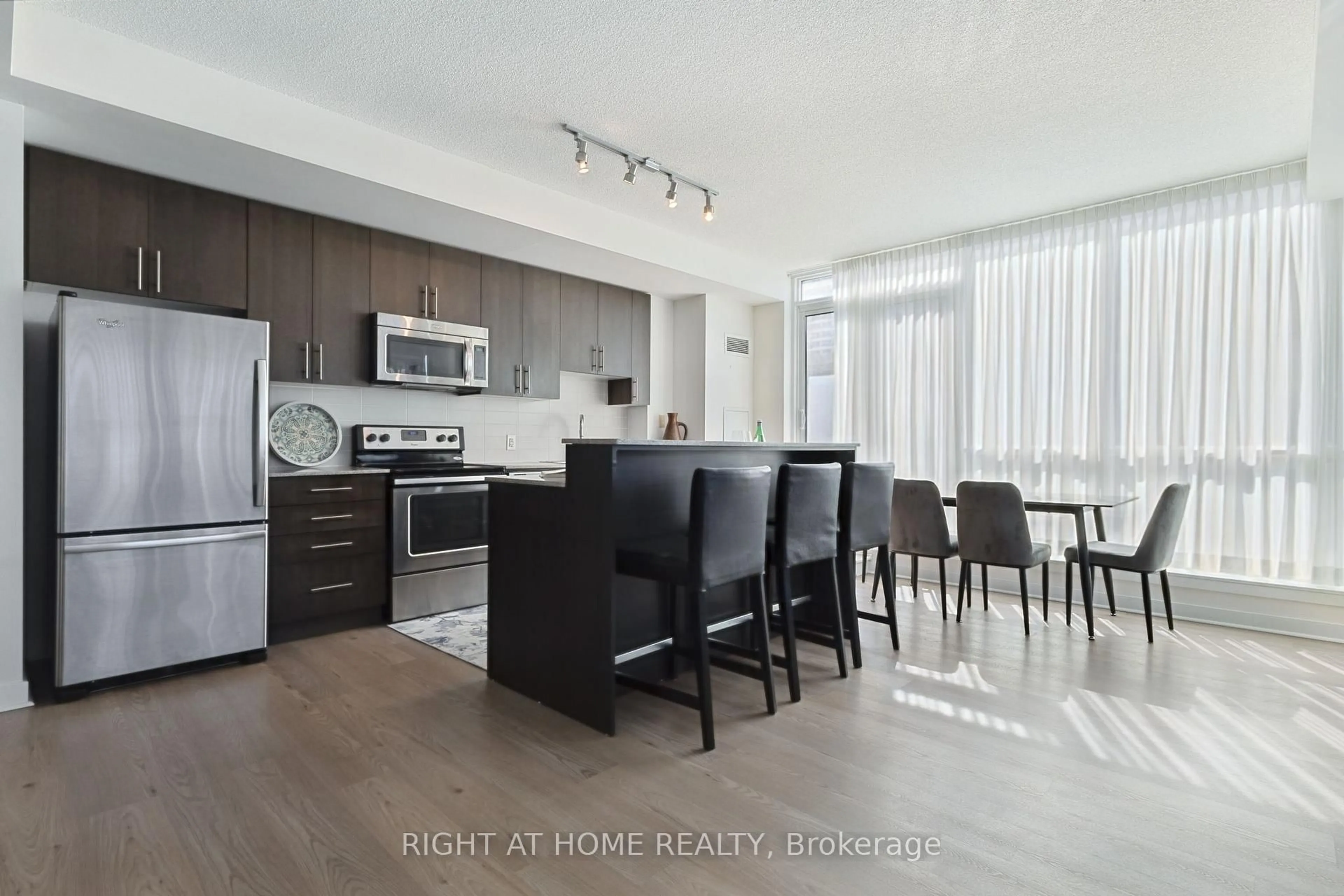 Open concept kitchen, unknown for 3985 Grand Park Dr #302, Mississauga Ontario L5B 0H8