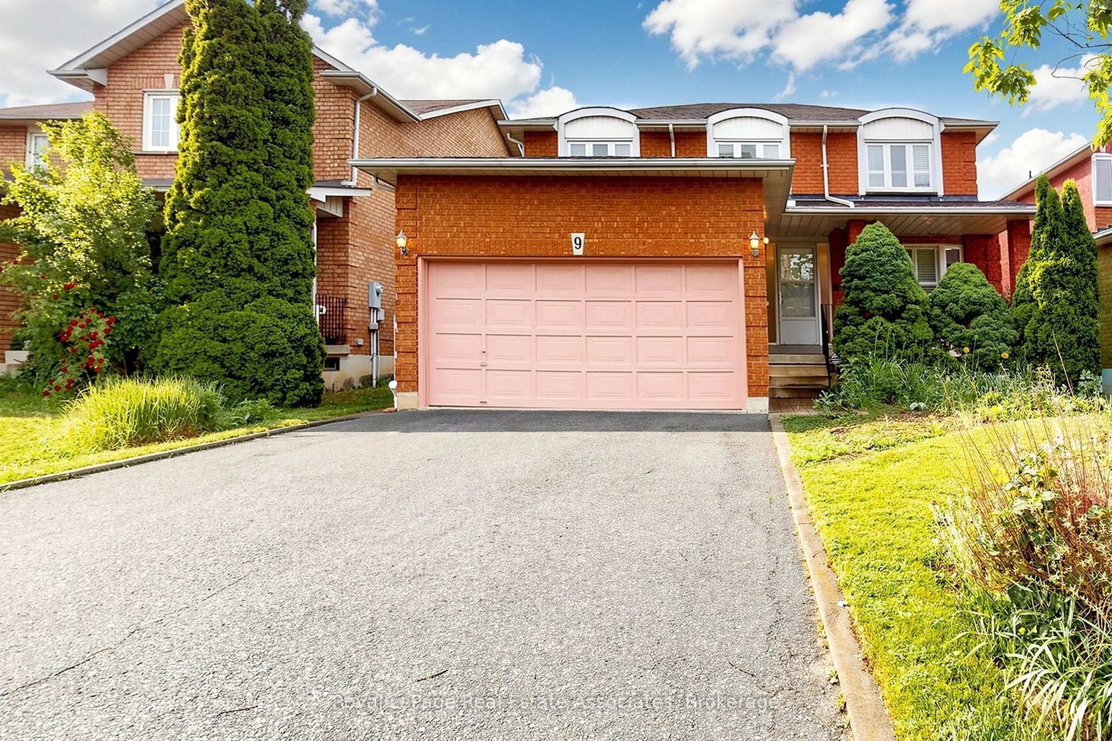 Home with brick exterior material, street for 9 Kingsplate Cres, Toronto Ontario M9W 6X6