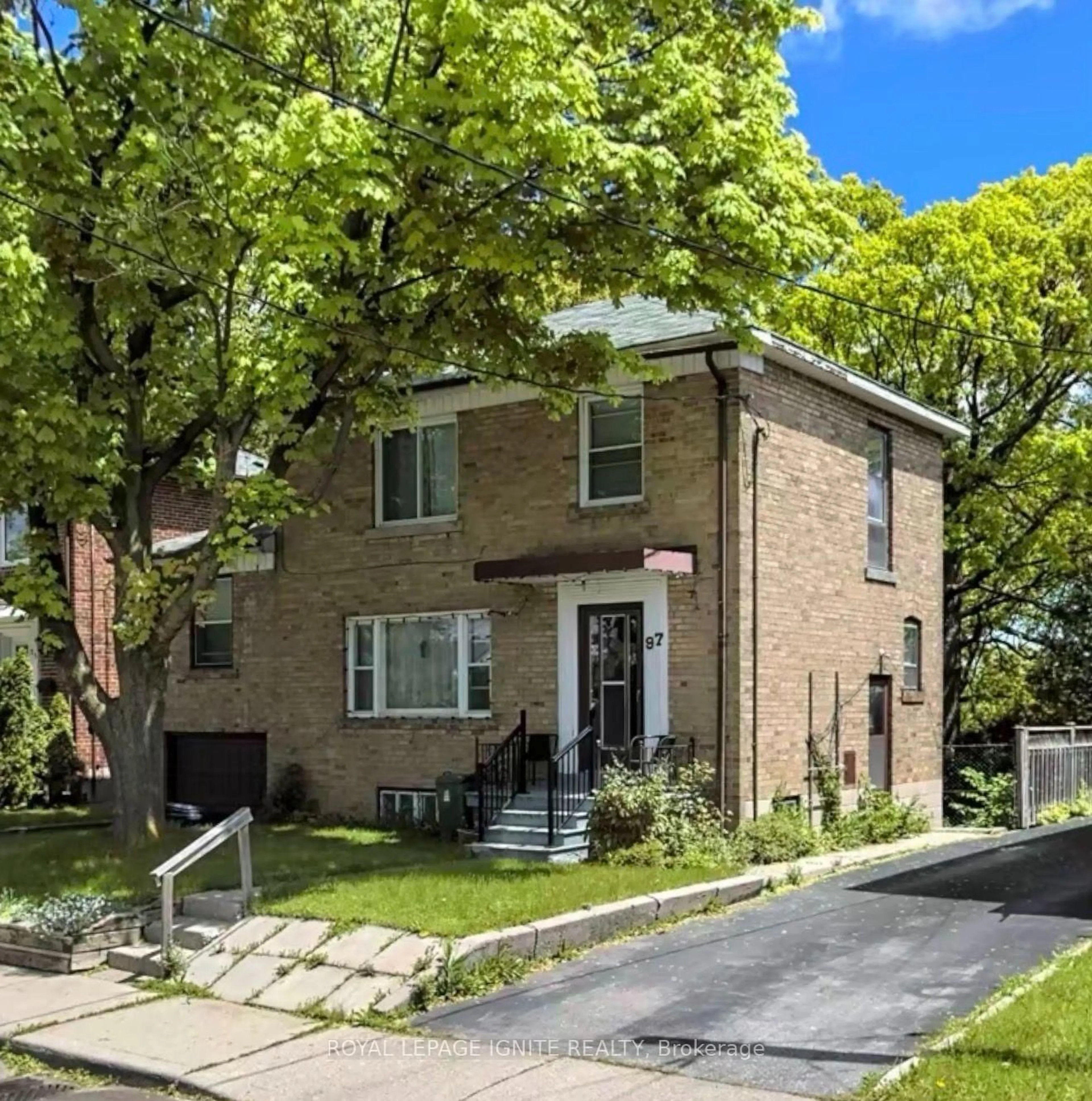 Home with brick exterior material, street for 97 Greendale Ave, Toronto Ontario M6N 4P4