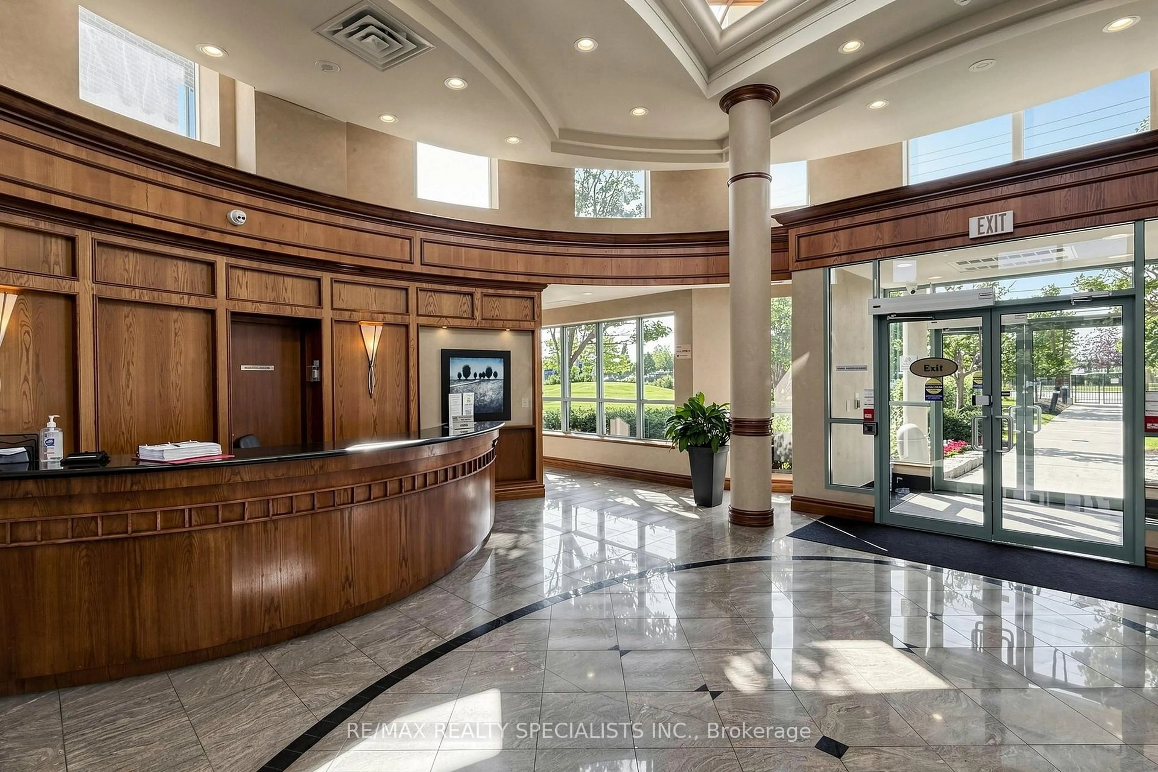 Lobby for 4879 Kimbermount Ave #303, Mississauga Ontario L5M 7R8