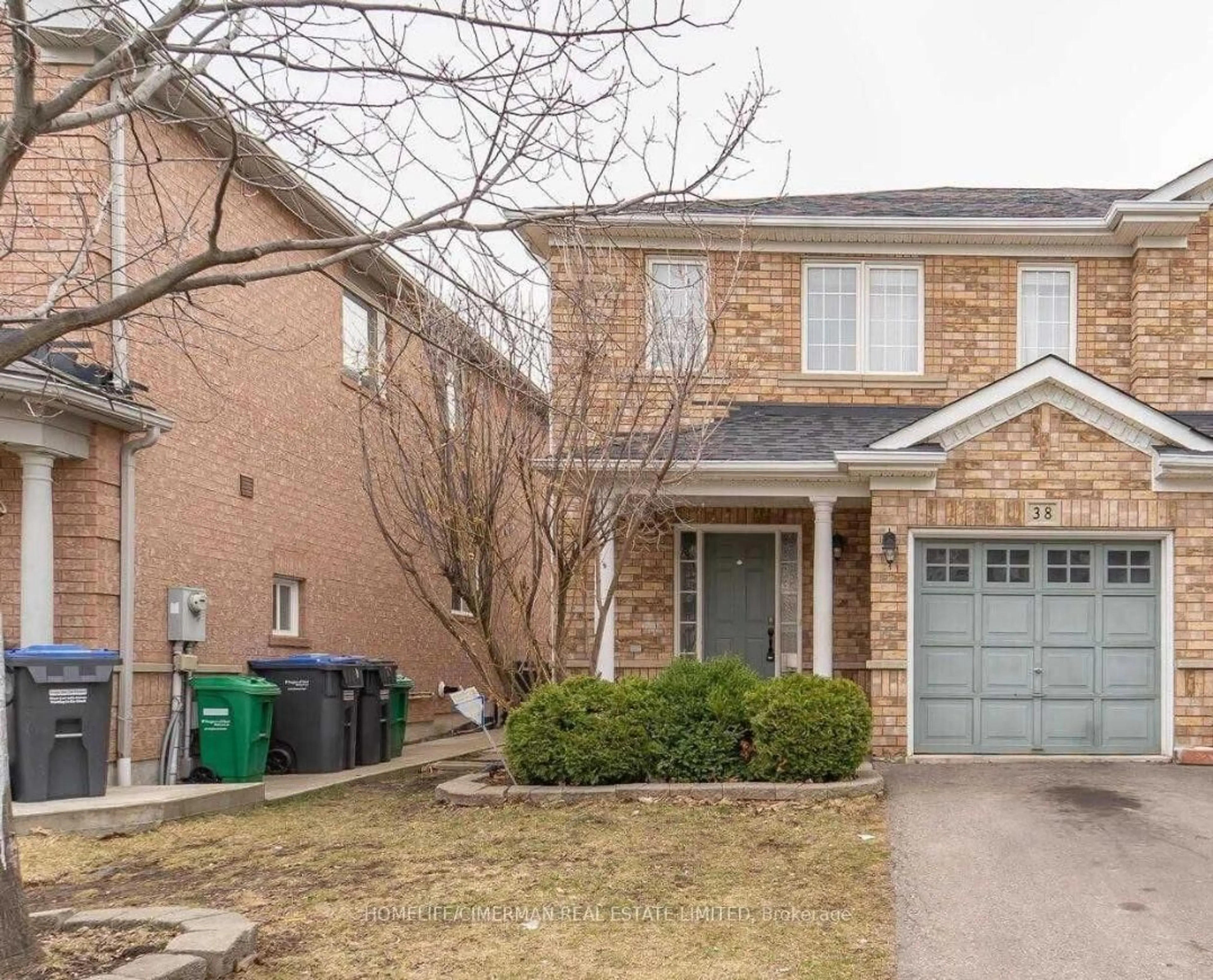 Home with brick exterior material, street for 38 Trumpet Valley Blvd, Brampton Ontario L7A 3N8