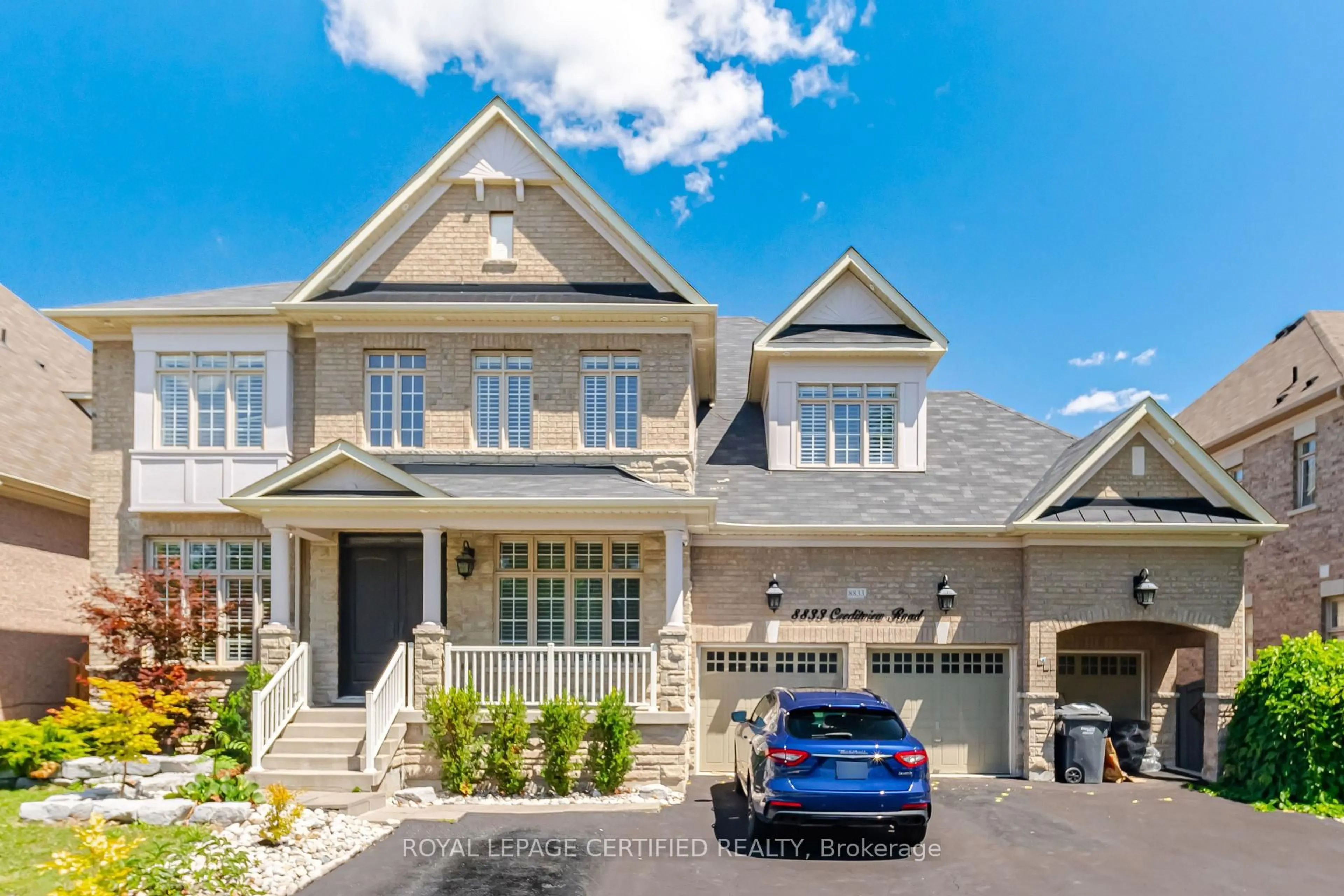 Home with brick exterior material, street for 8833 Creditview Rd, Brampton Ontario L6Y 0X3