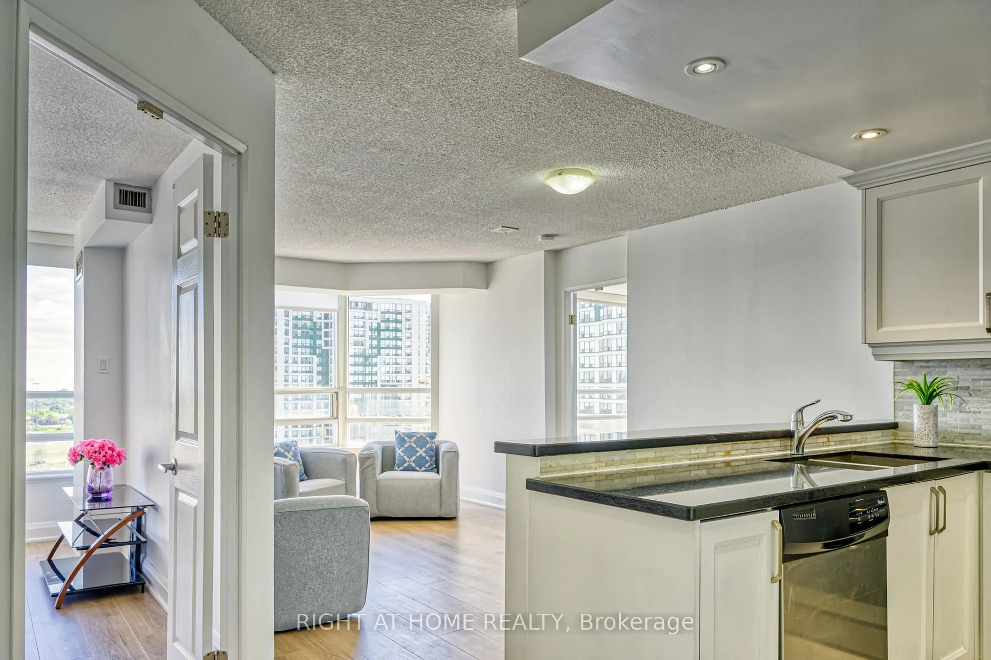 Open concept kitchen, unknown for 50 Kingsbridge Garden Circ #1408, Mississauga Ontario L5R 1Y2
