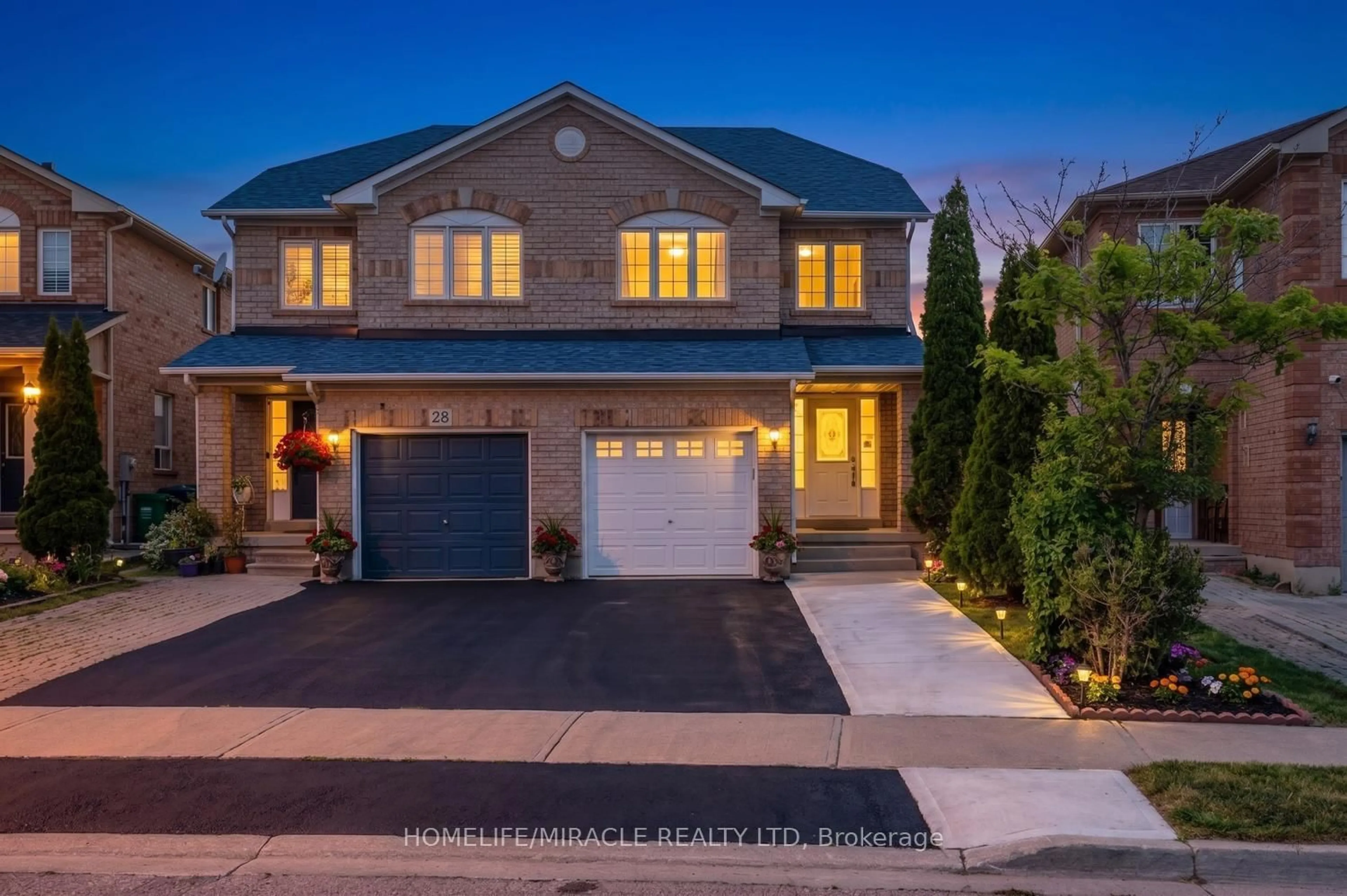 Home with brick exterior material, street for 26 Roadmaster Lane, Brampton Ontario L7A 3A9