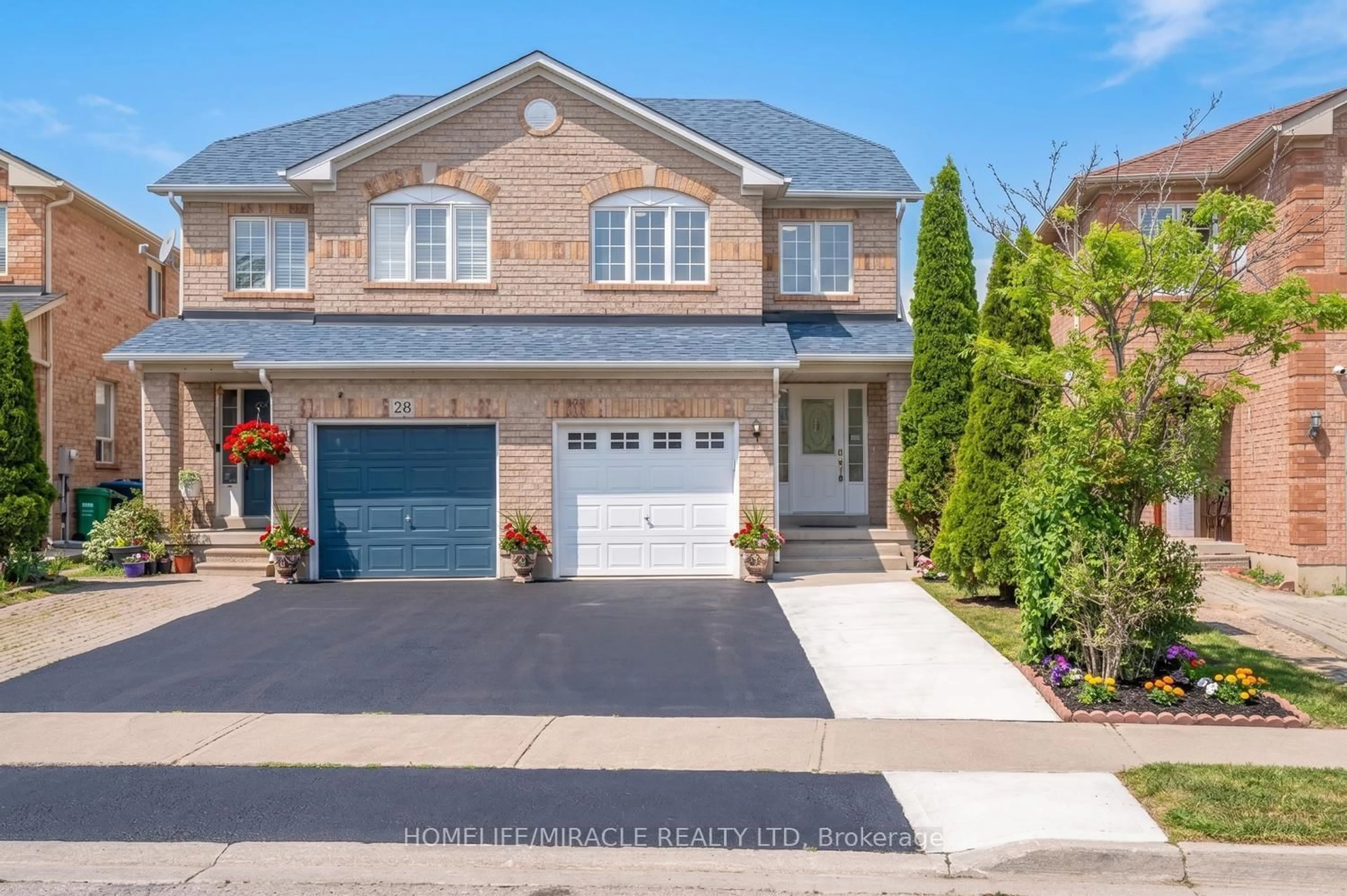 Home with brick exterior material, street for 26 Roadmaster Lane, Brampton Ontario L7A 3A9
