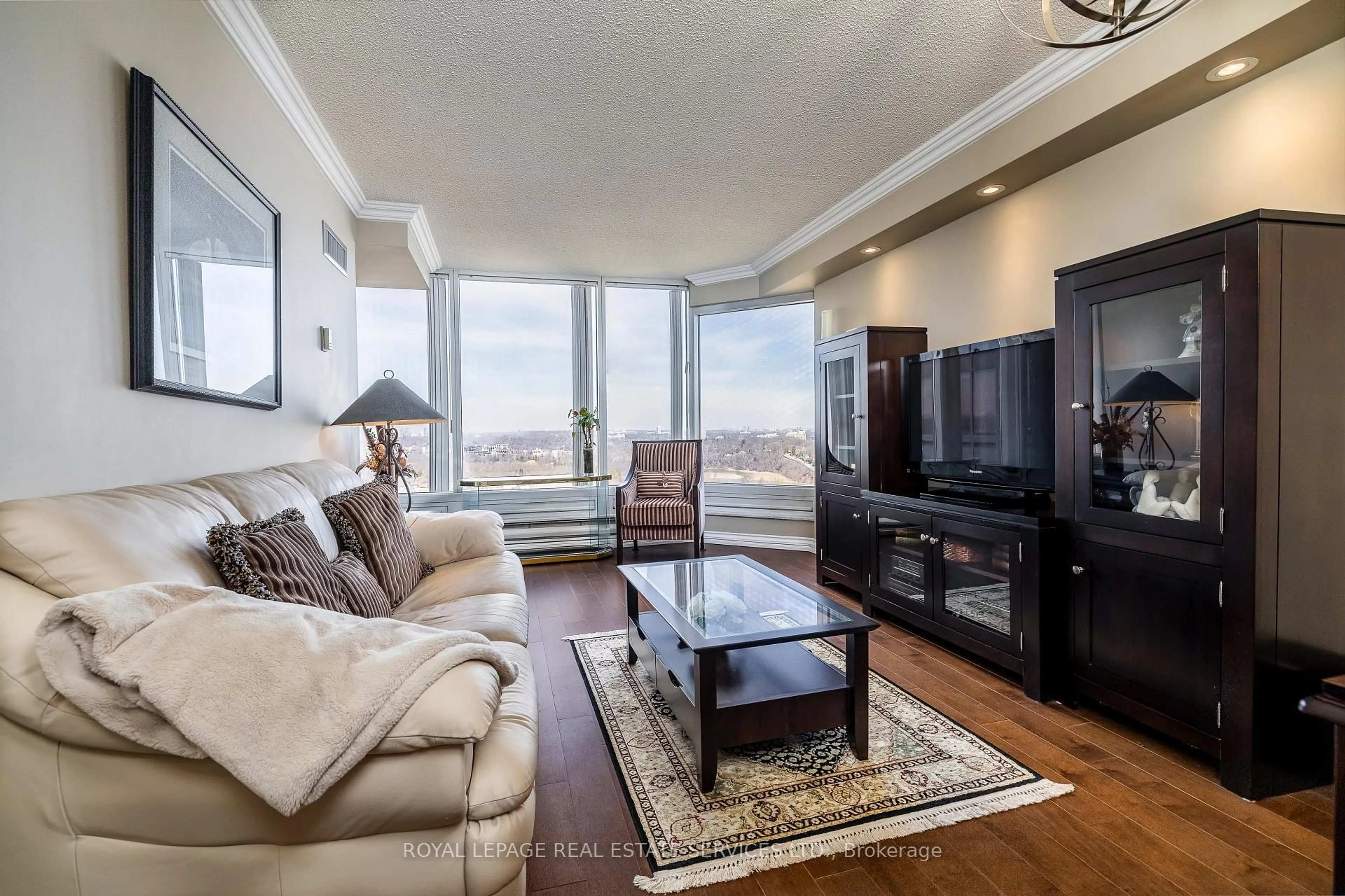 Living room with furniture, unknown for 1 Palace Pier Crt #2812, Toronto Ontario M8V 3W9