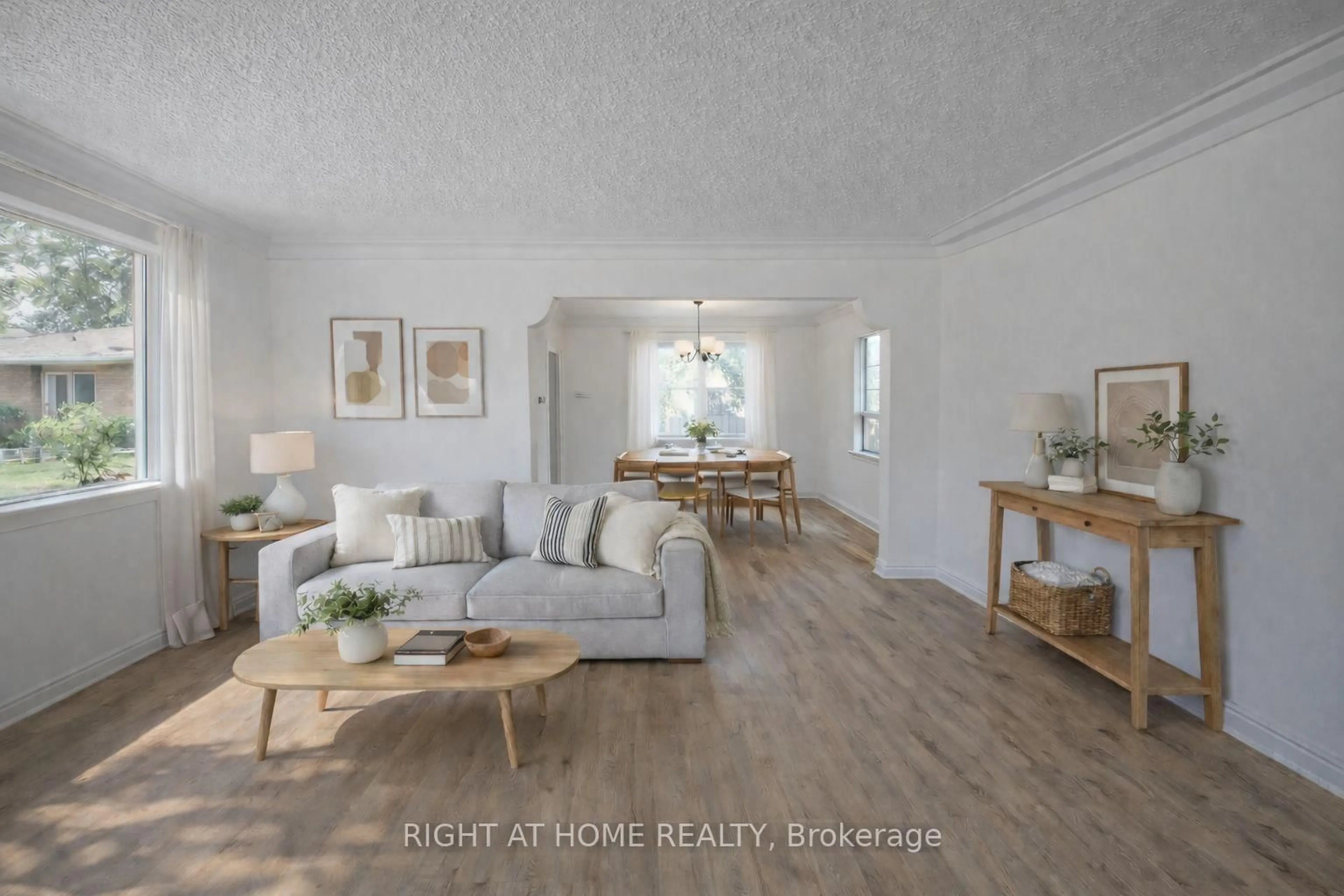 Living room with furniture, unknown for 70 Bunnell Cres, Toronto Ontario M3M 2C1