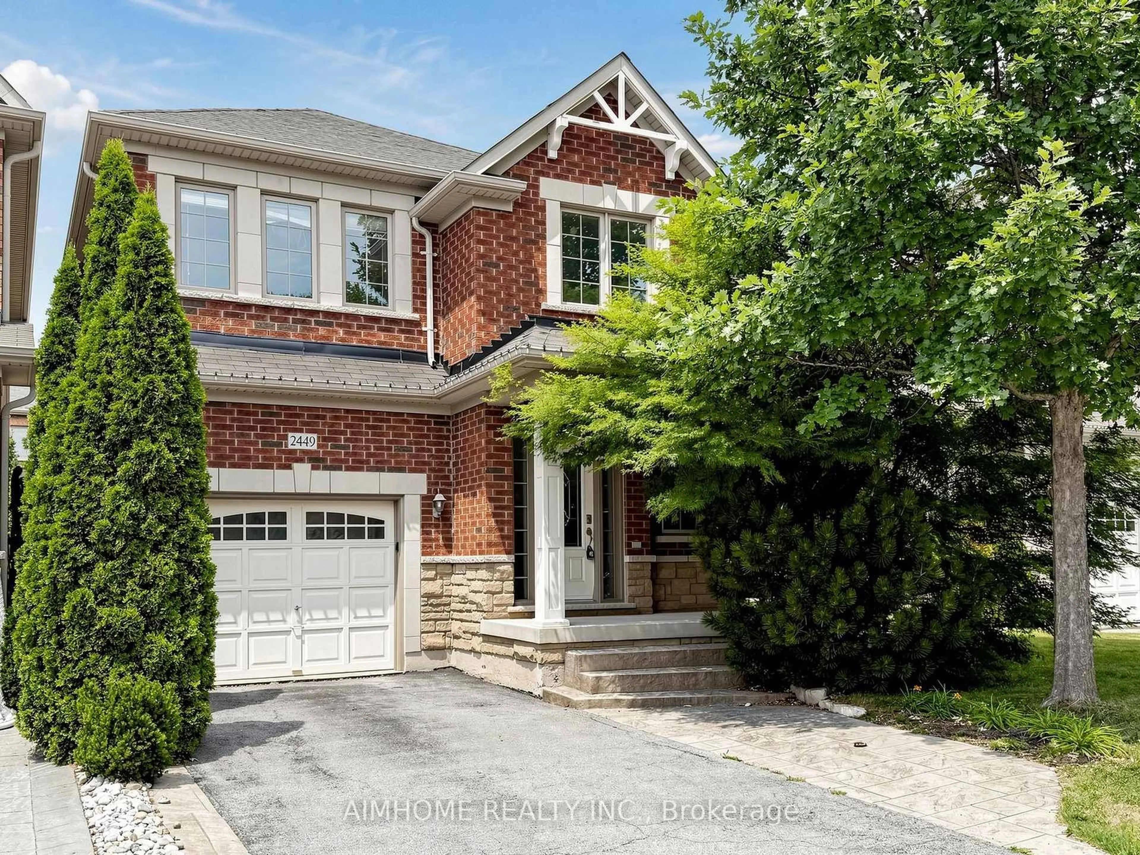 Home with brick exterior material, street for 2449 Kwinter Rd, Oakville Ontario L6M 0K6