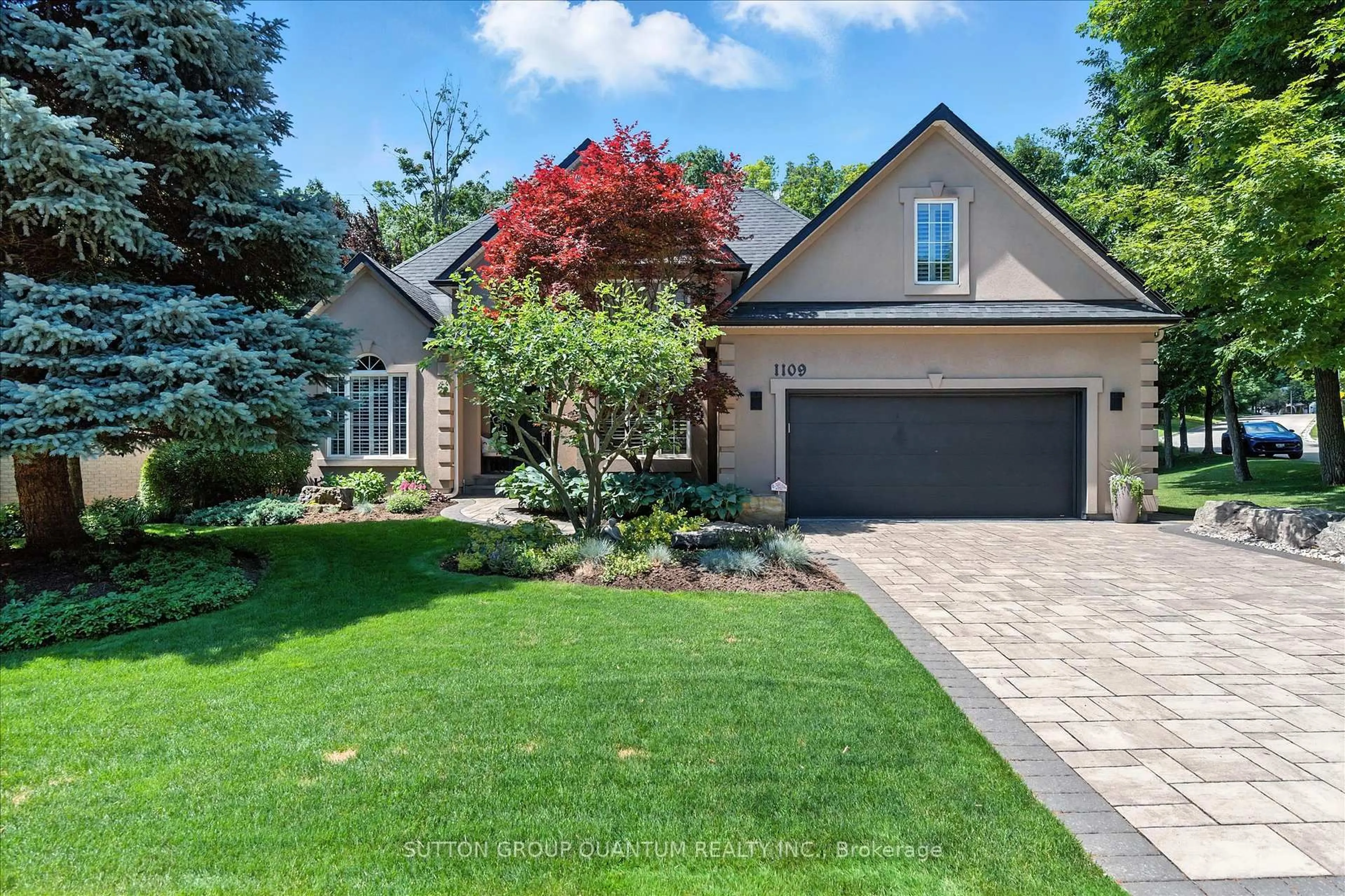 Home with brick exterior material, street for 1109 Forestvale Dr, Burlington Ontario L7P 4W3
