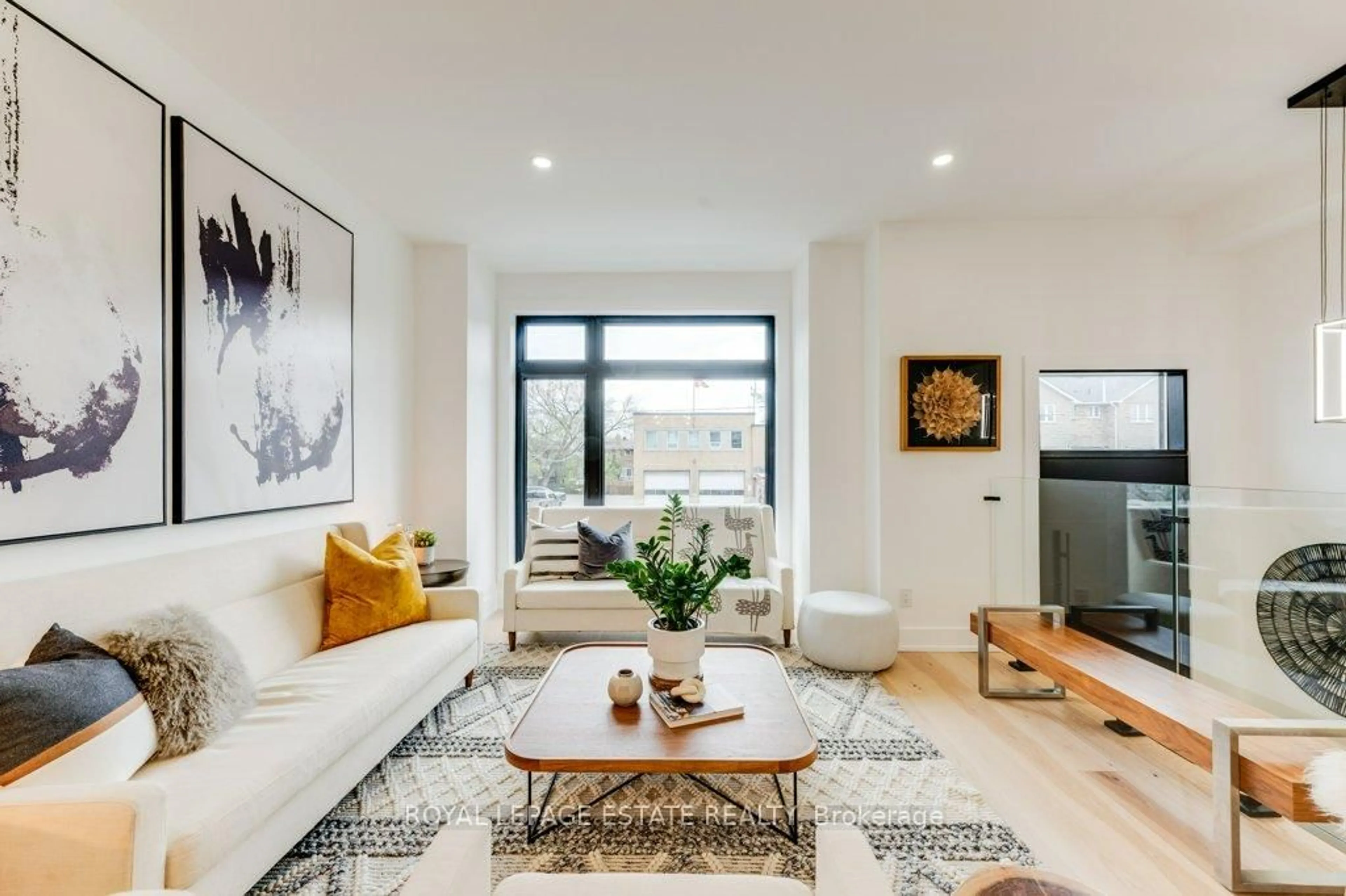 Living room with furniture, unknown for 4 Lunness Rd, Toronto Ontario M8W 4M3