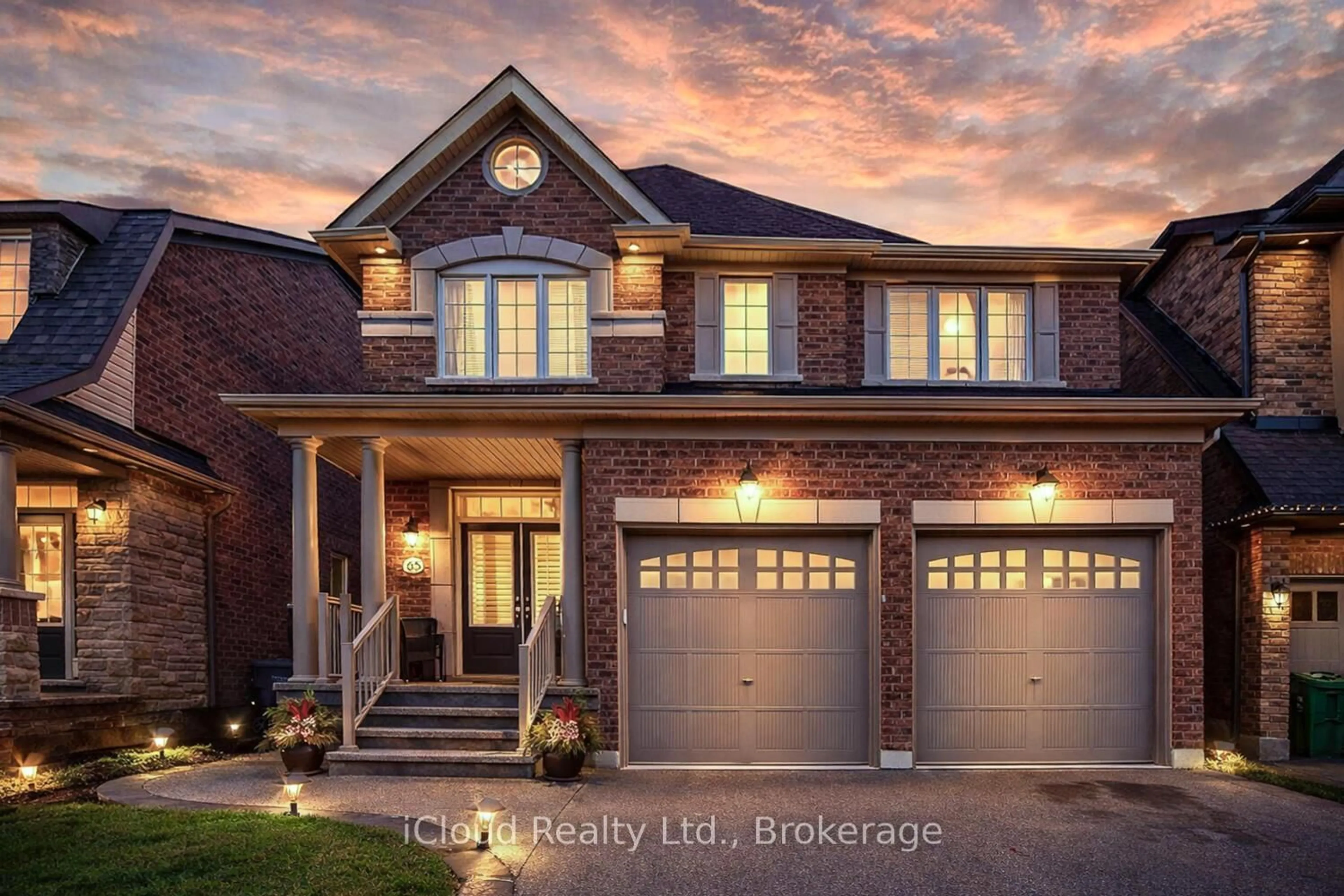 Home with brick exterior material, street for 65 Stowmarket St, Caledon Ontario L7C 4B1