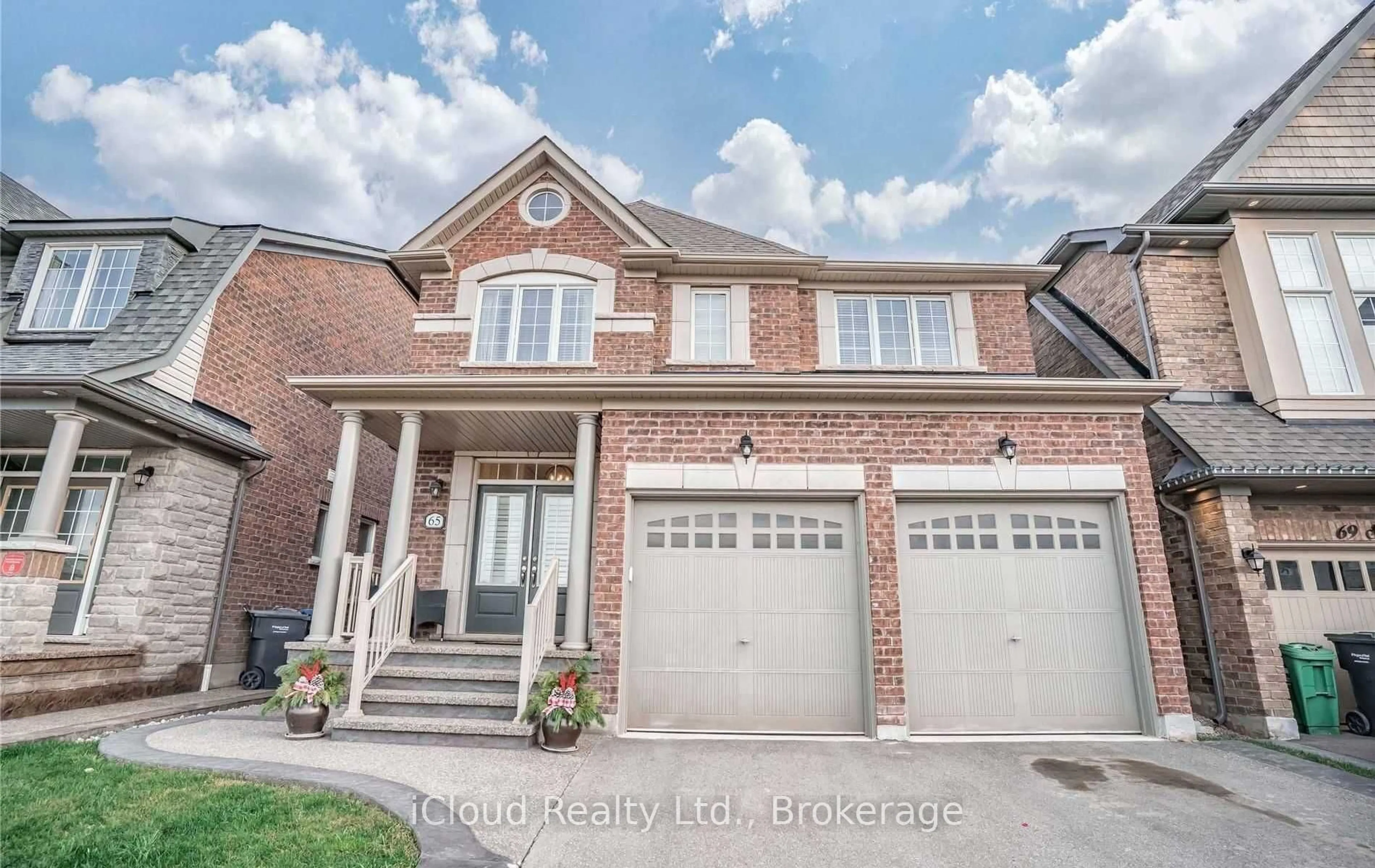 Home with brick exterior material, street for 65 Stowmarket St, Caledon Ontario L7C 4B1