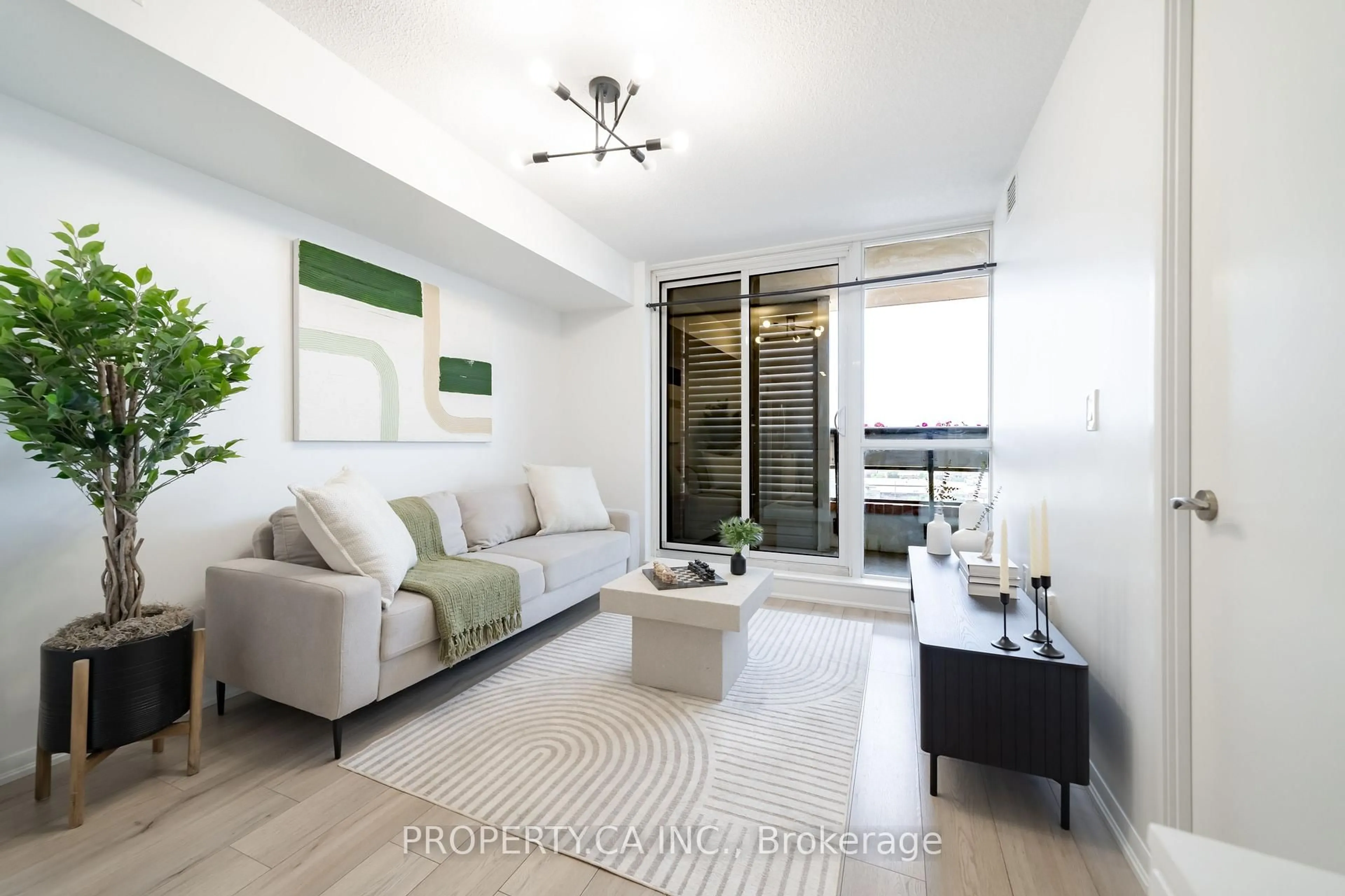 Living room with furniture, unknown for 830 Lawrence Ave #1201, Toronto Ontario M6A 0A2