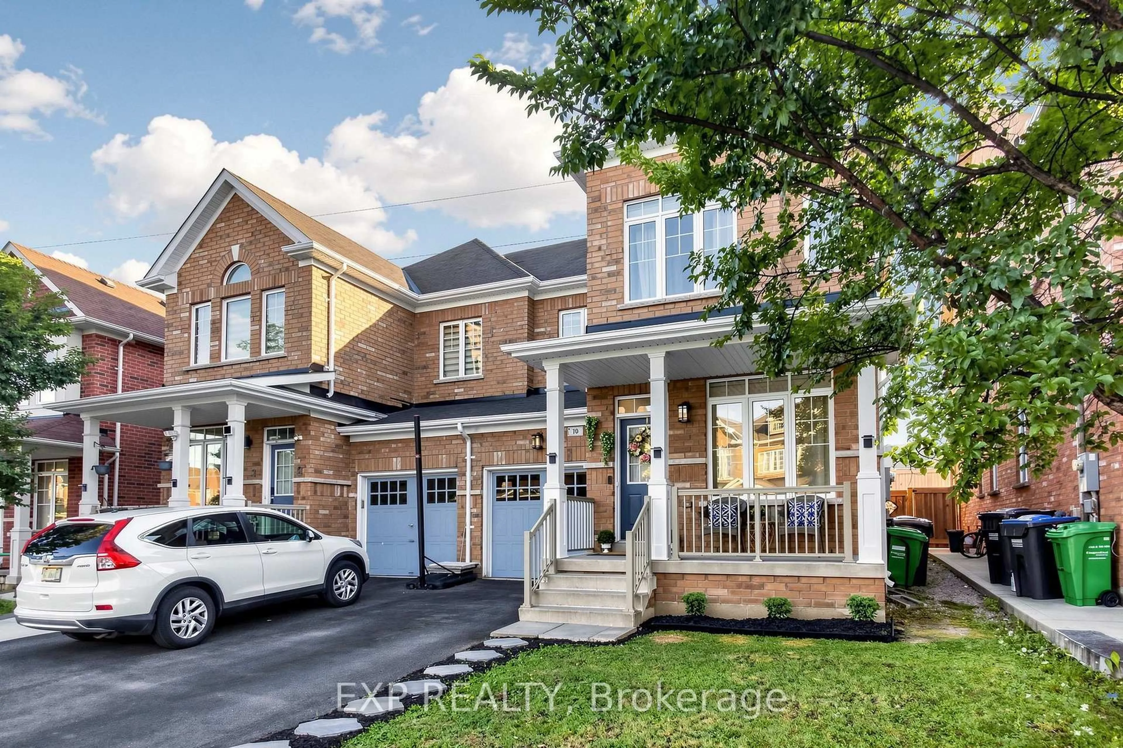 Home with brick exterior material, street for 10 Borrelli Dr, Brampton Ontario L6Y 5W9
