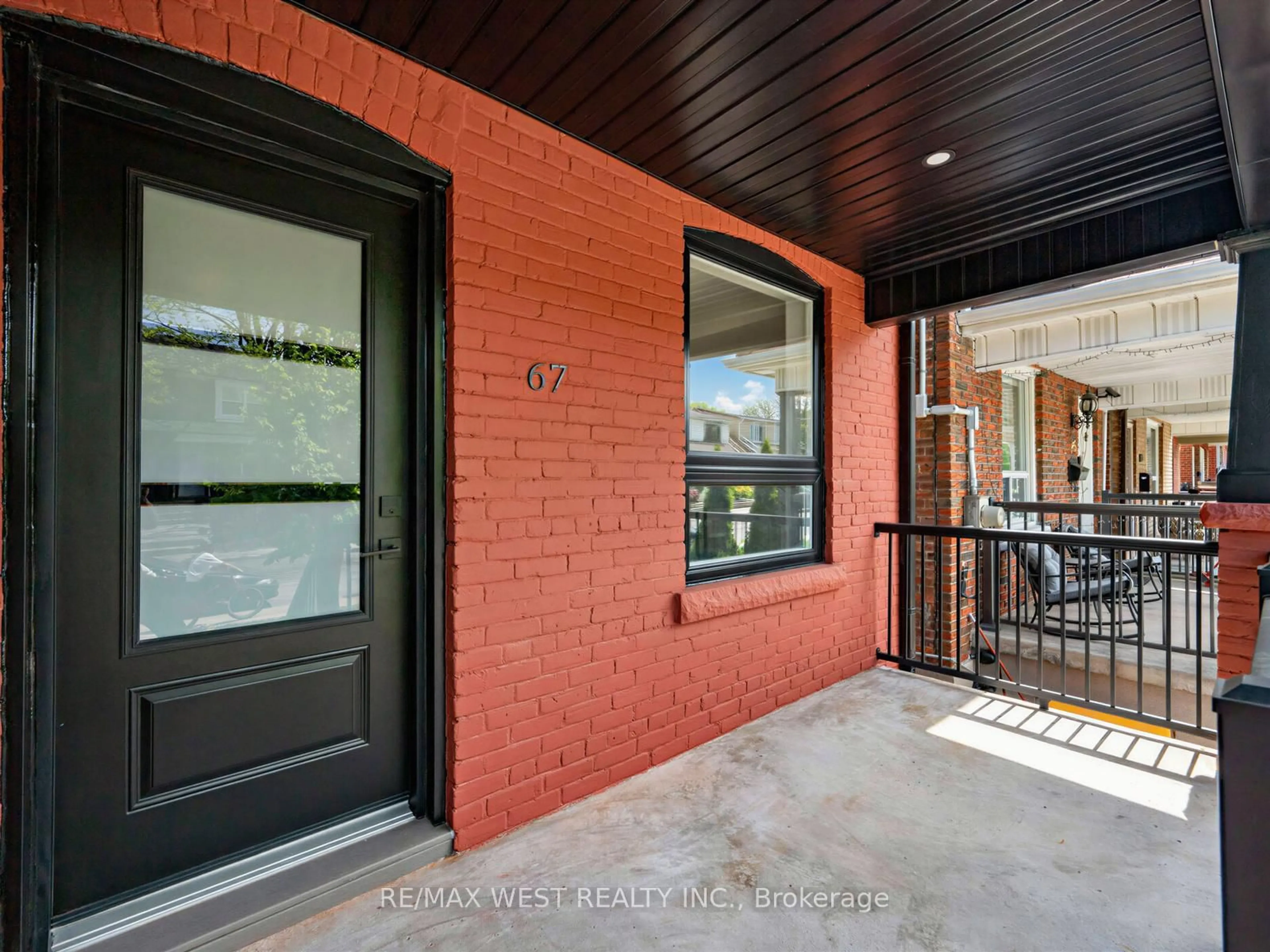 Home with brick exterior material, street for 67 Day Ave, Toronto Ontario M6E 3W1