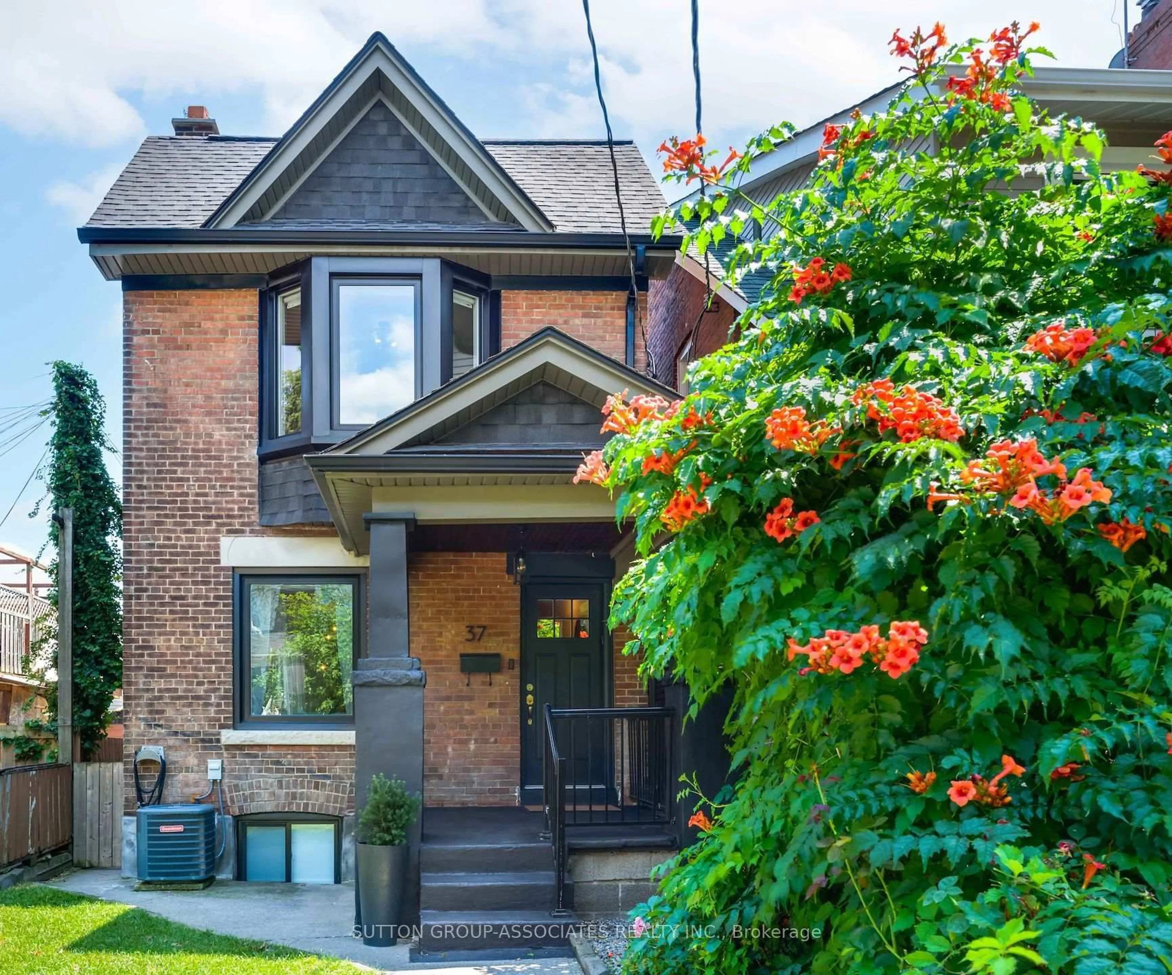 Home with brick exterior material, street for 37 Ashburnham Rd, Toronto Ontario M6H 2K4
