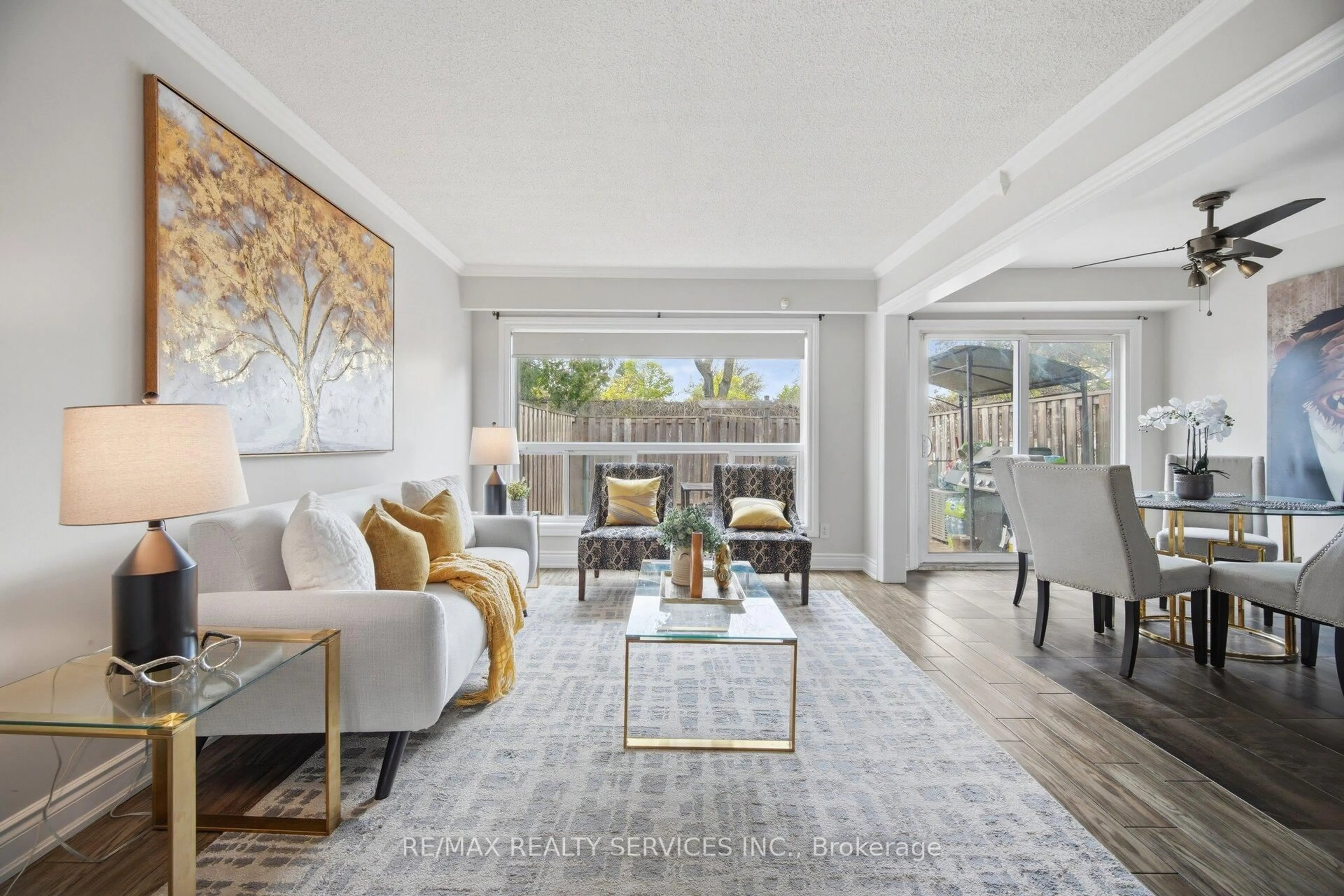 Living room with furniture, unknown for 43 Vodden Crt #47, Brampton Ontario L6V 2V7