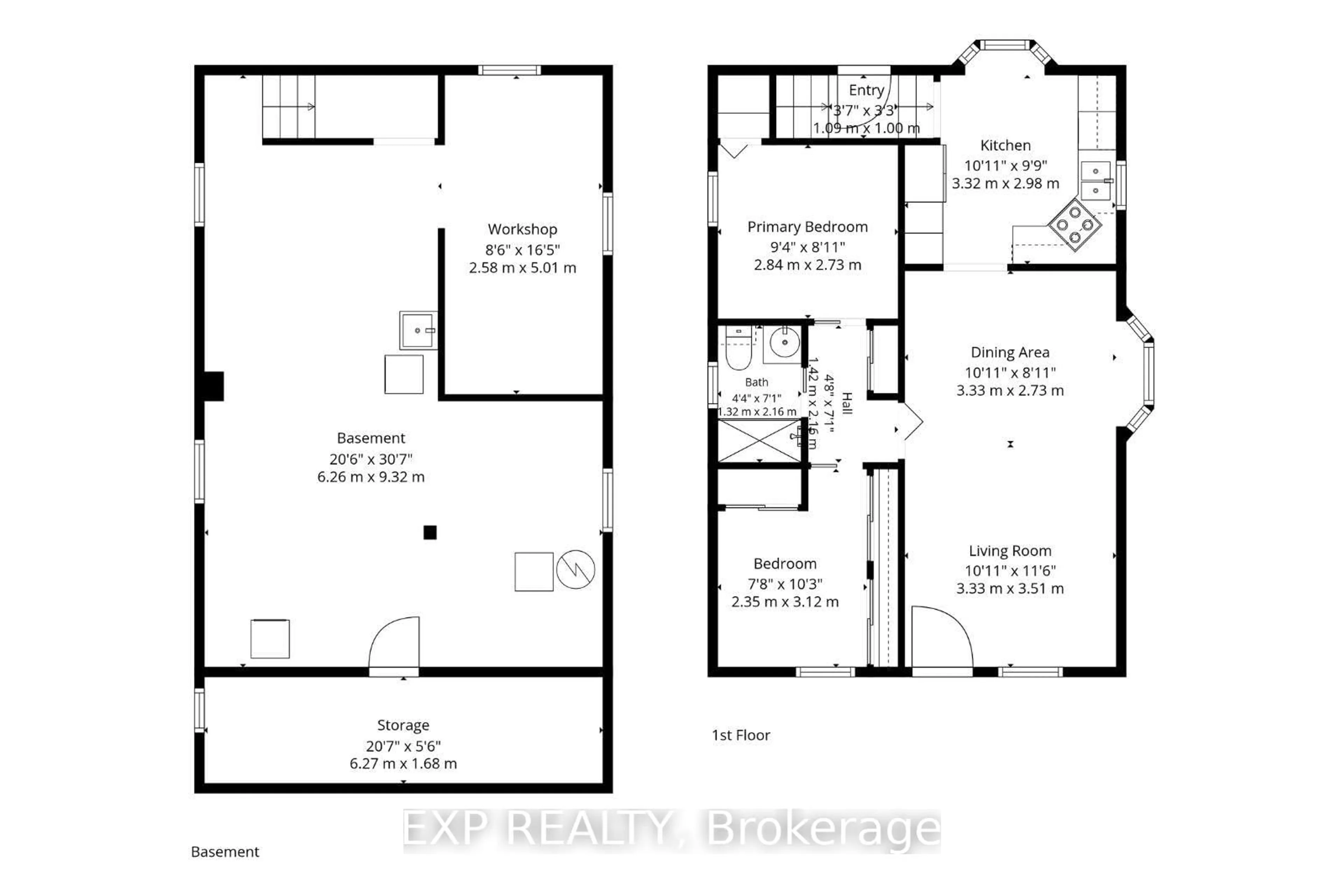 Floor plan for 1141 Haig Blvd, Mississauga Ontario L5E 2M6