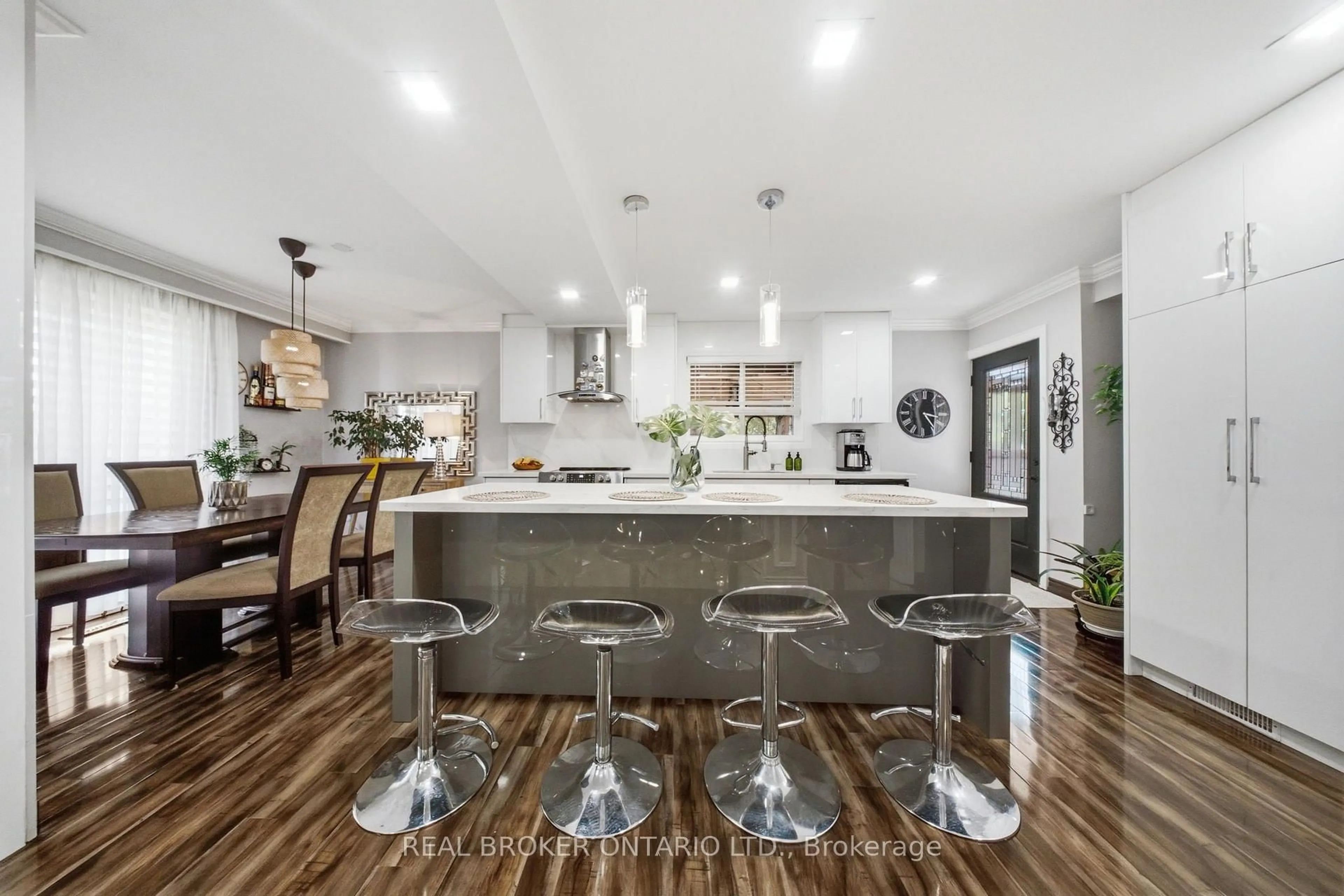 Open concept kitchen, unknown for 21 Kendleton Dr, Toronto Ontario M9V 1T9