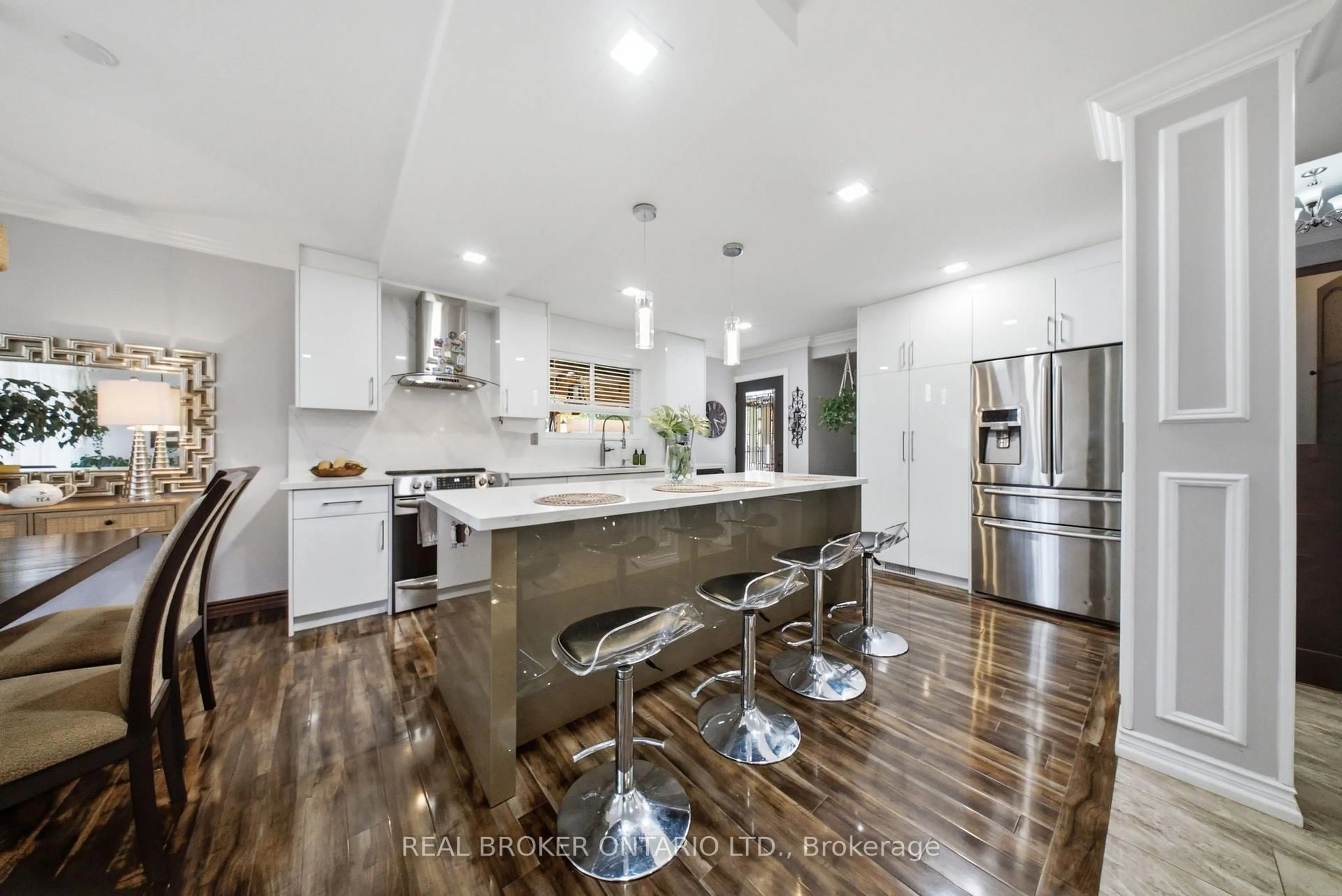 Open concept kitchen, unknown for 21 Kendleton Dr, Toronto Ontario M9V 1T9