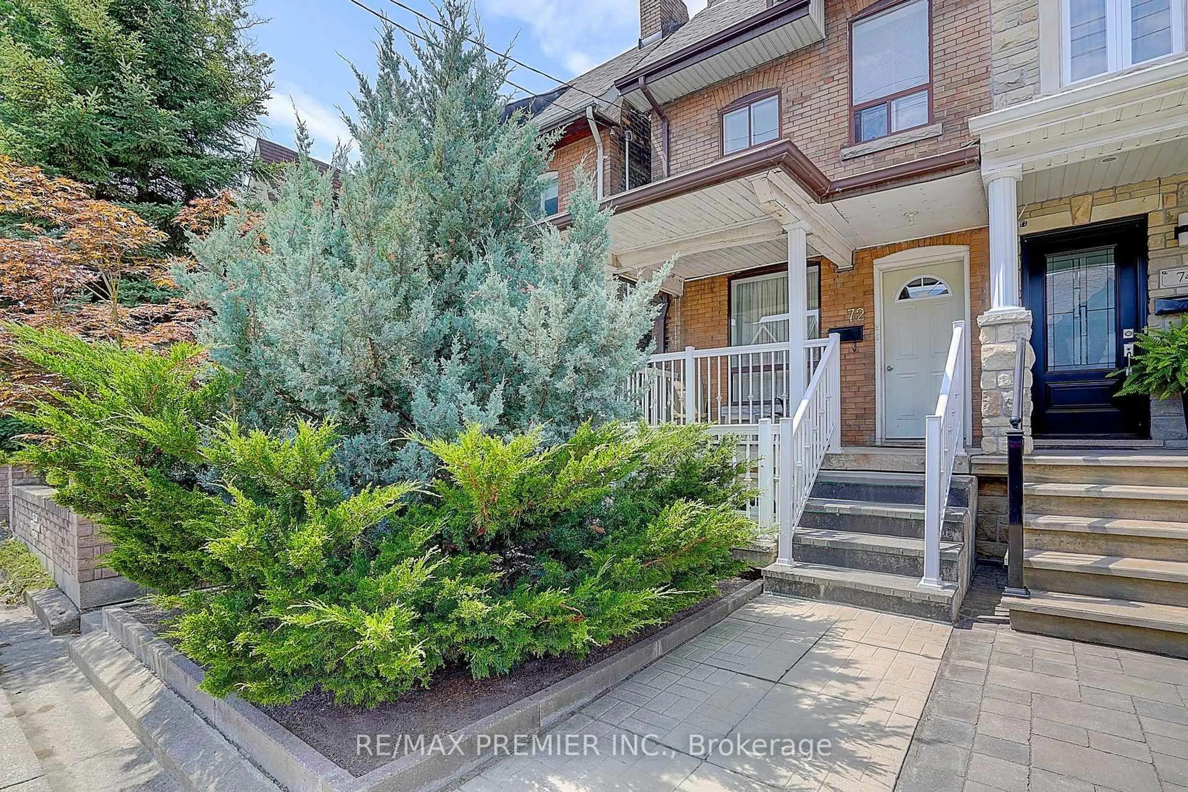 Home with brick exterior material, street for 72 Symington Ave, Toronto Ontario M6P 3W1