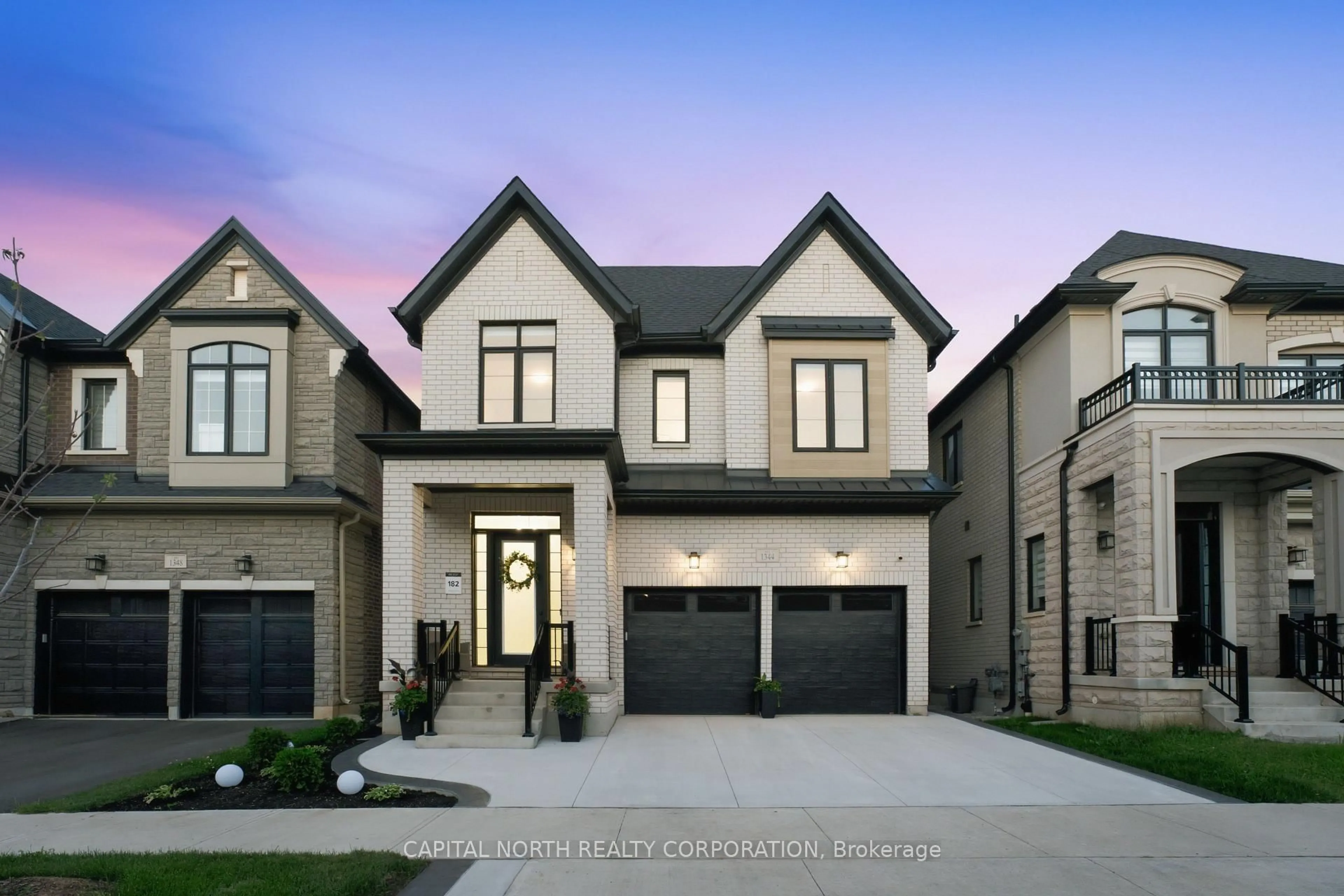 Home with brick exterior material, street for 1344 Hydrangea Gdns, Oakville Ontario L6H 7Z6