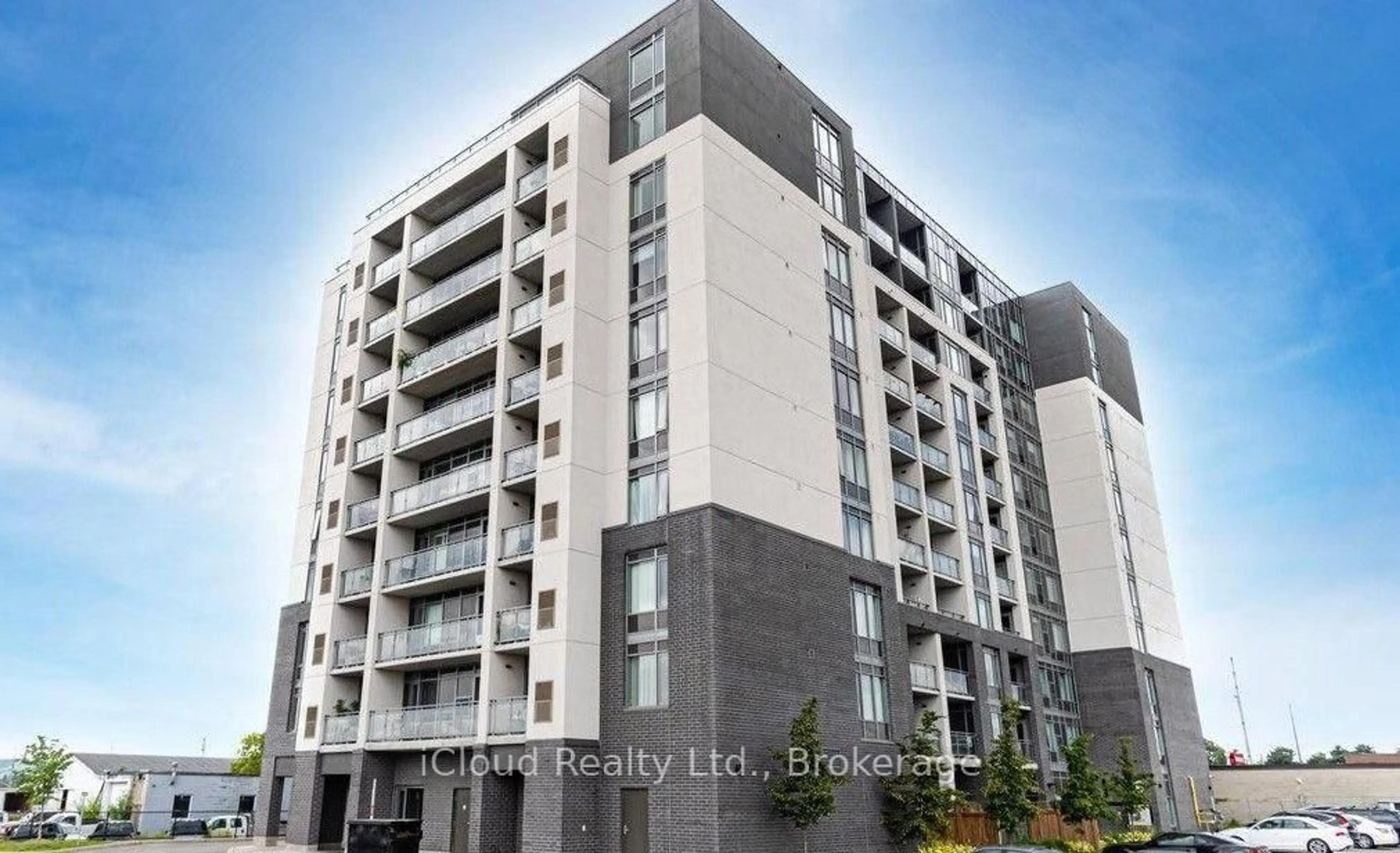 A pic from outside/outdoor area/front of a property/back of a property/a pic from drone, building for 716 Main St #210, Milton Ontario L9T 3P6