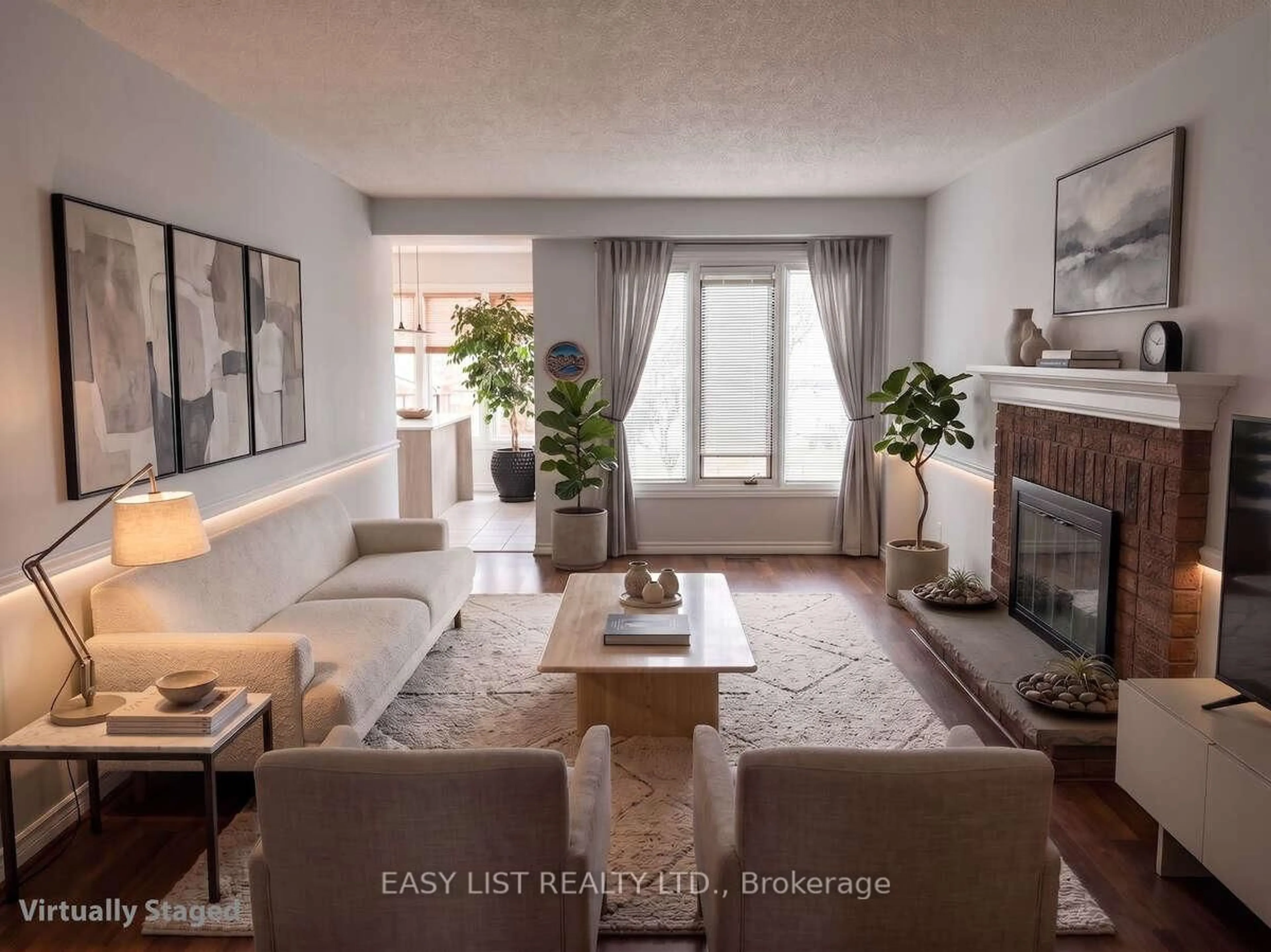 Living room with furniture, unknown for 208 Anastasia Terr, Mississauga Ontario L5B 3A6