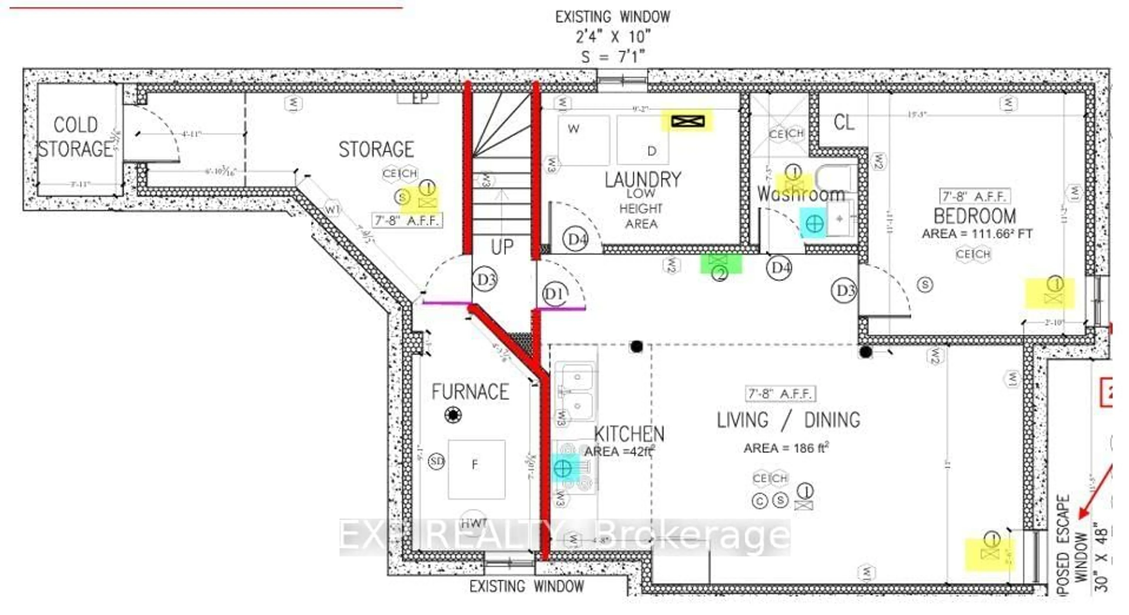 Floor plan for 7269 Lantern Fly Hllw, Mississauga Ontario L5W 1K2