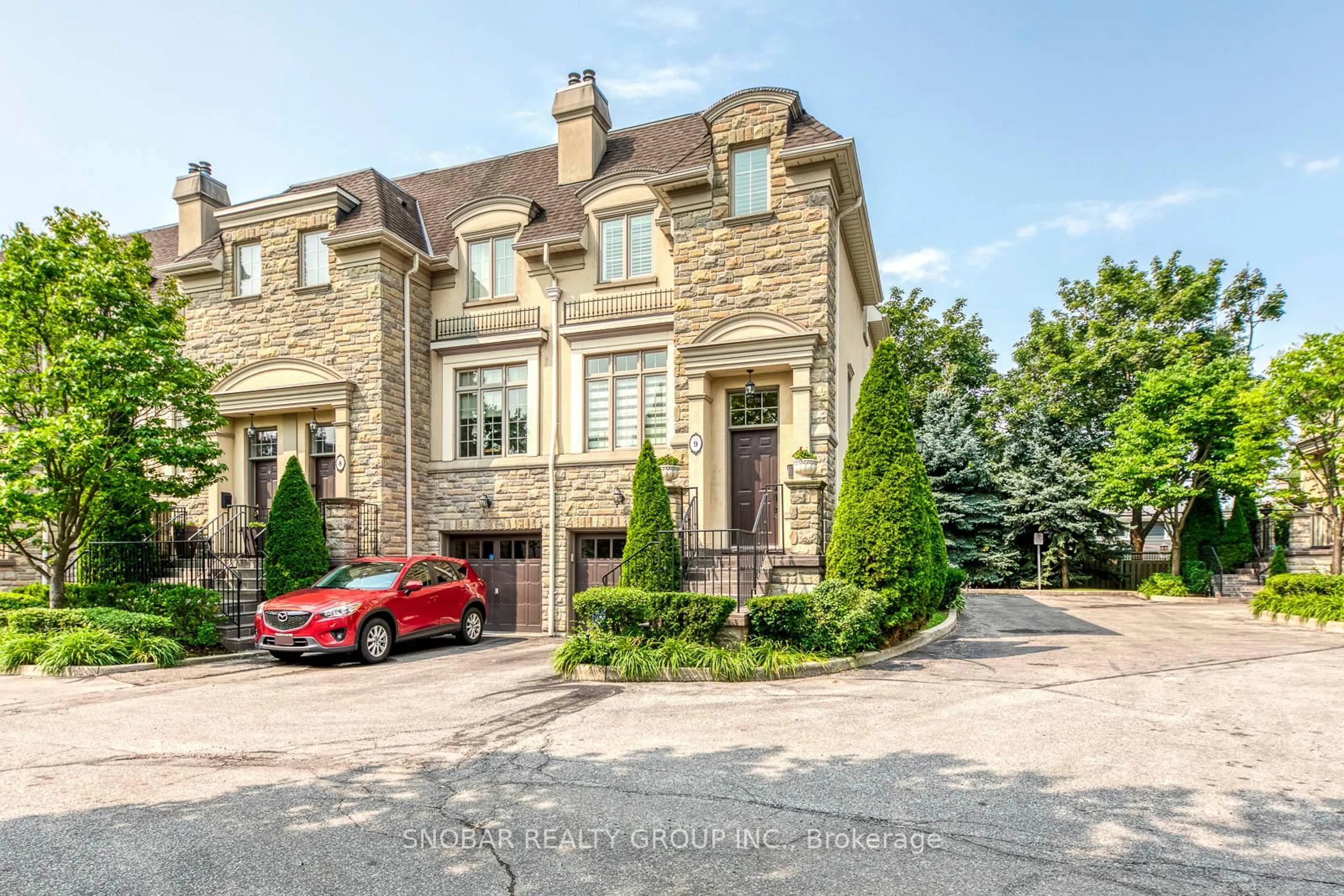 Home with brick exterior material, street for 208 La Rose Ave #9, Toronto Ontario M9P 1B5