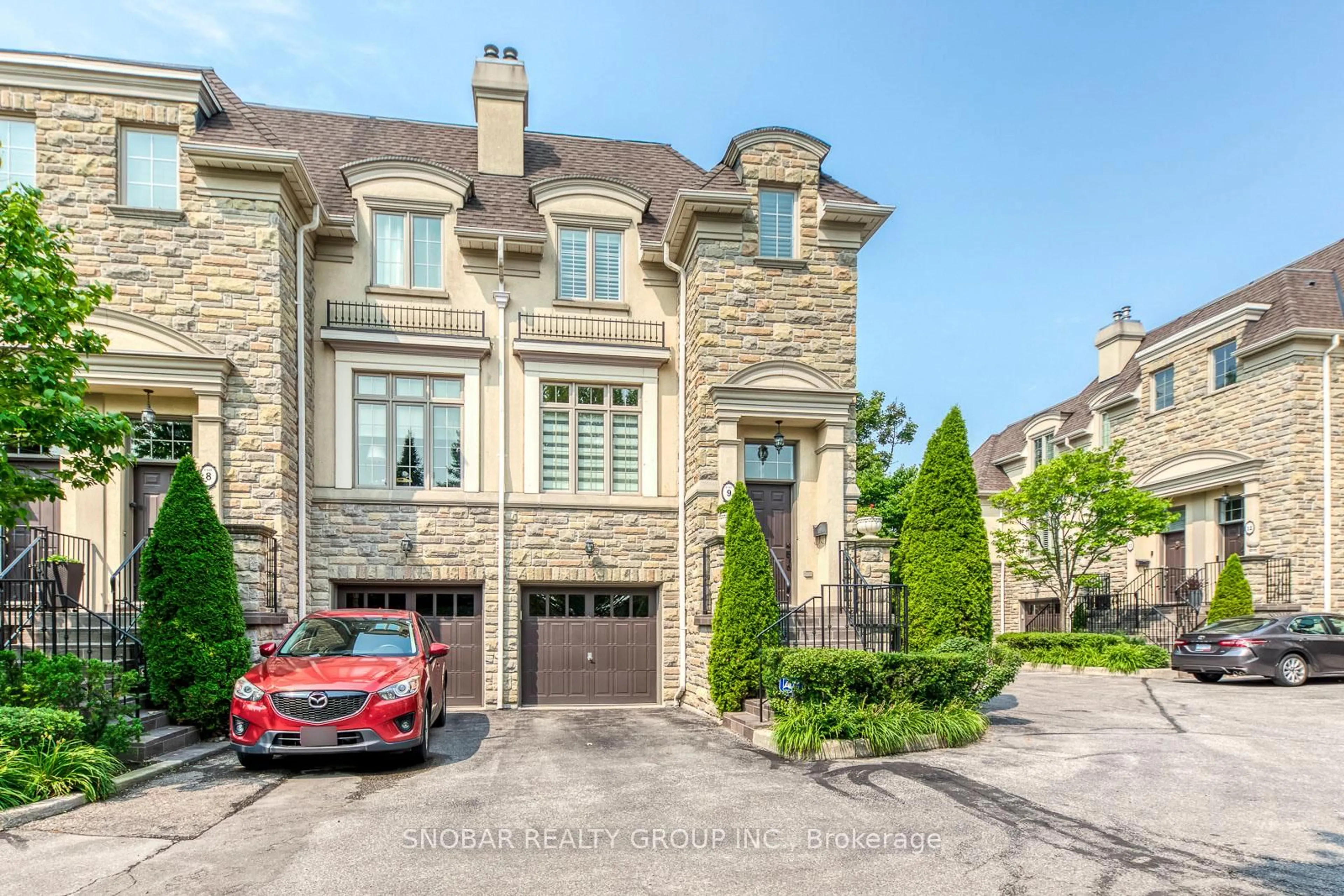 Home with brick exterior material, street for 208 La Rose Ave #9, Toronto Ontario M9P 1B5