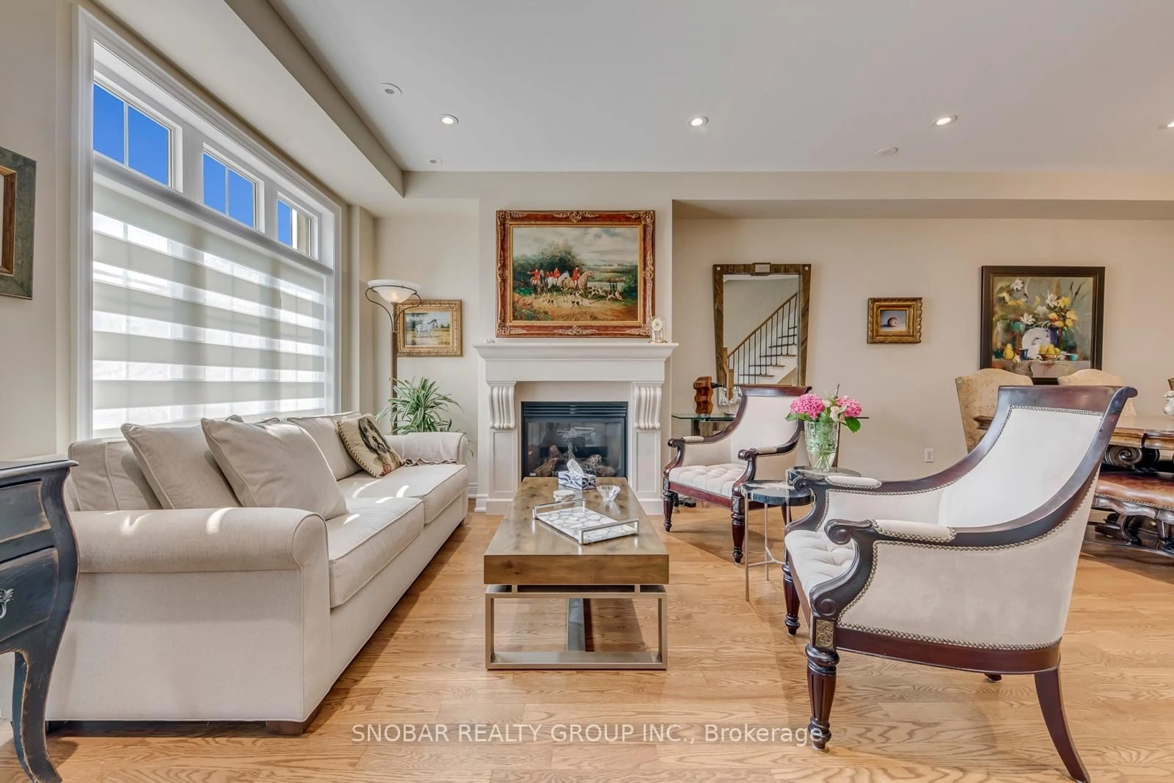 Living room with furniture, unknown for 208 La Rose Ave #9, Toronto Ontario M9P 1B5