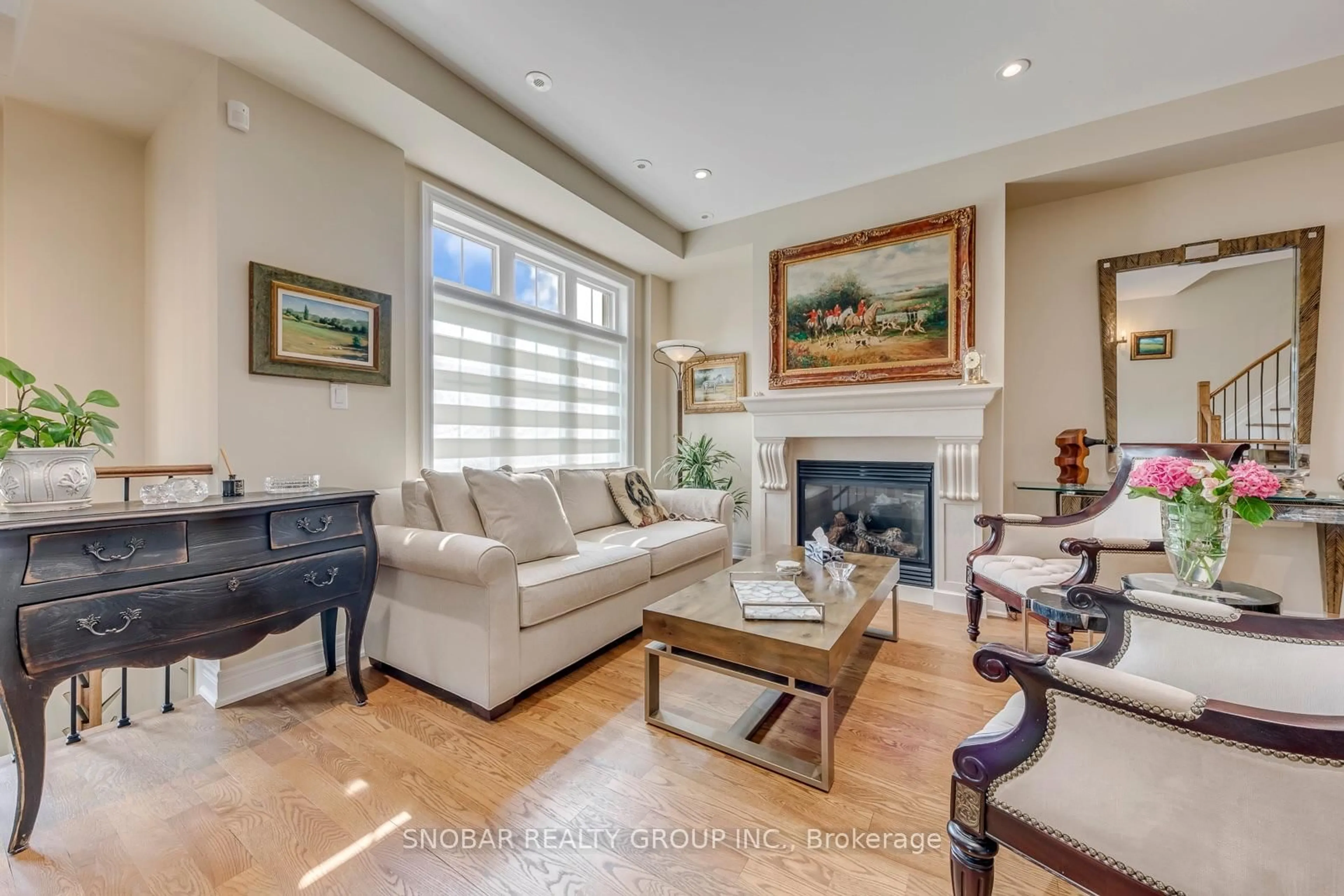 Living room with furniture, unknown for 208 La Rose Ave #9, Toronto Ontario M9P 1B5
