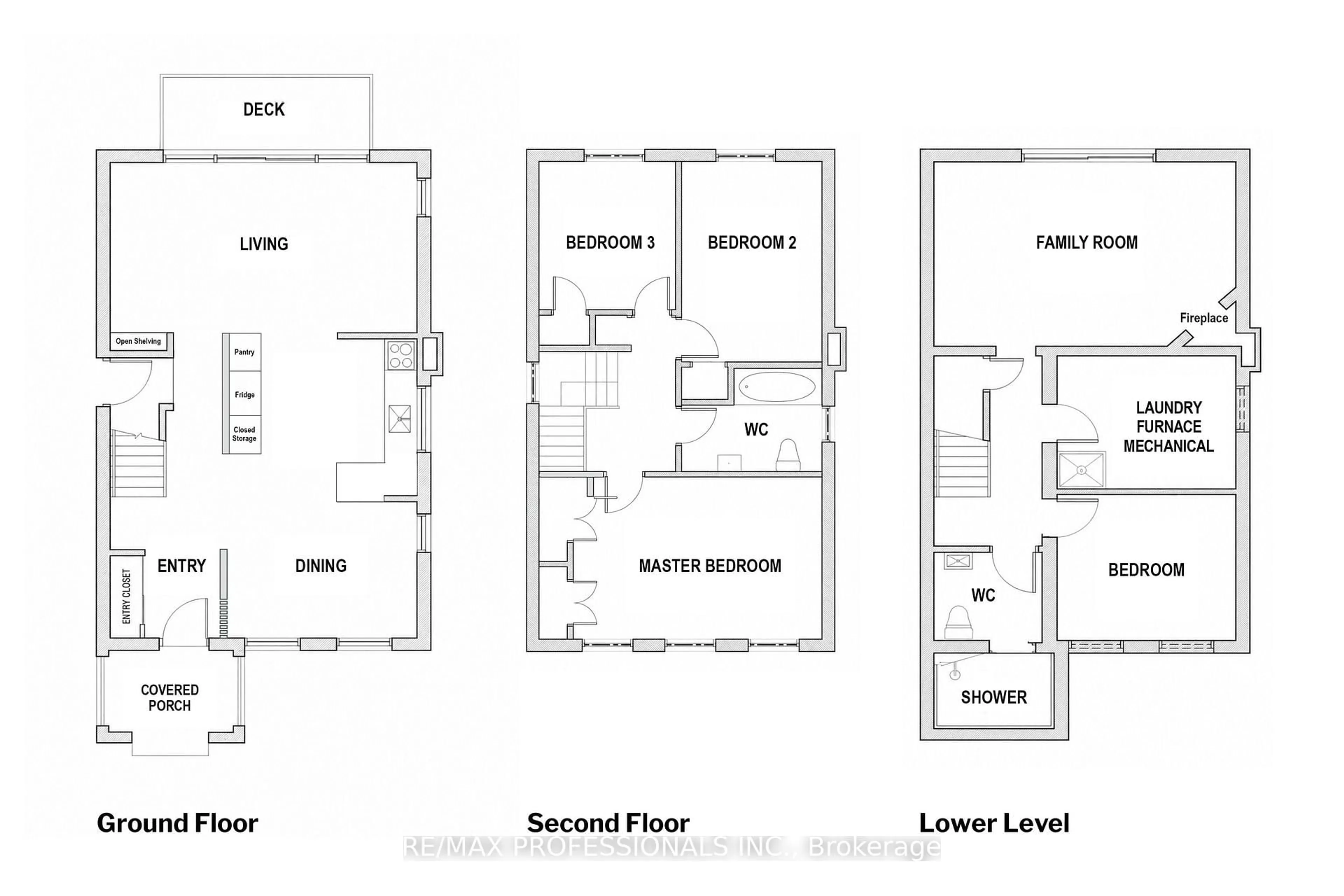 Floor plan for 19 Arnold Ave, Toronto Ontario M6N 4M8