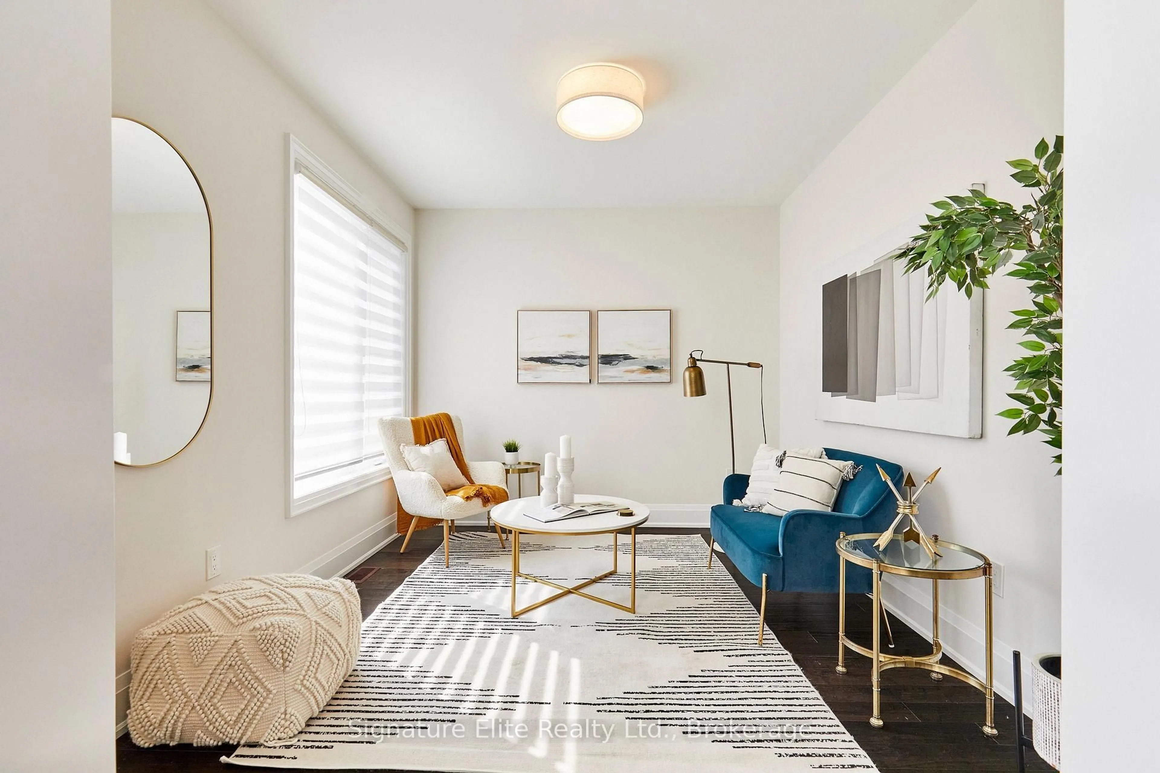 Living room with furniture, unknown for 30 Stanley Greene Blvd, Toronto Ontario M3K 0A9