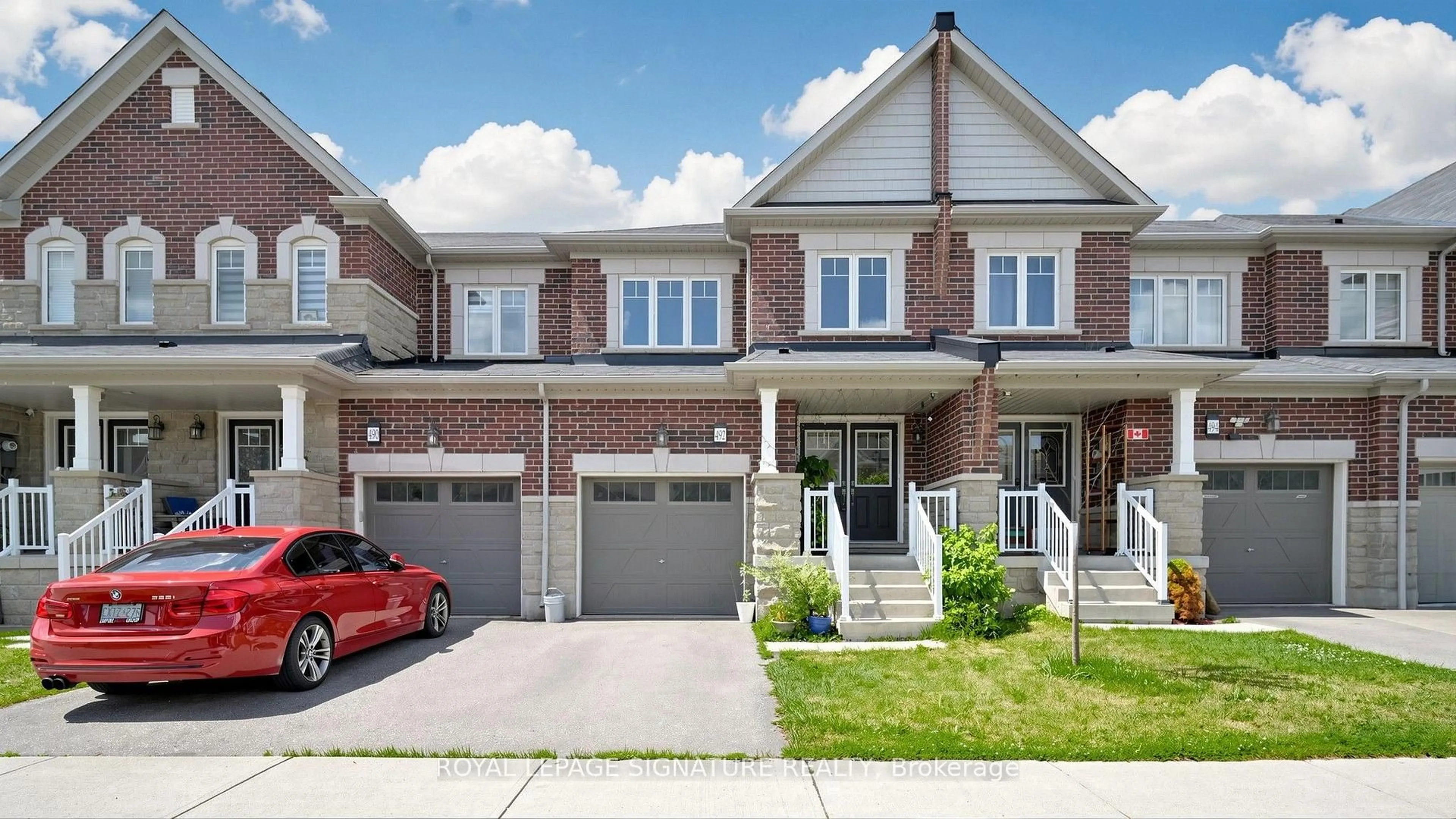 Home with brick exterior material, street for 492 Queen Mary Dr, Brampton Ontario L7A 0C7