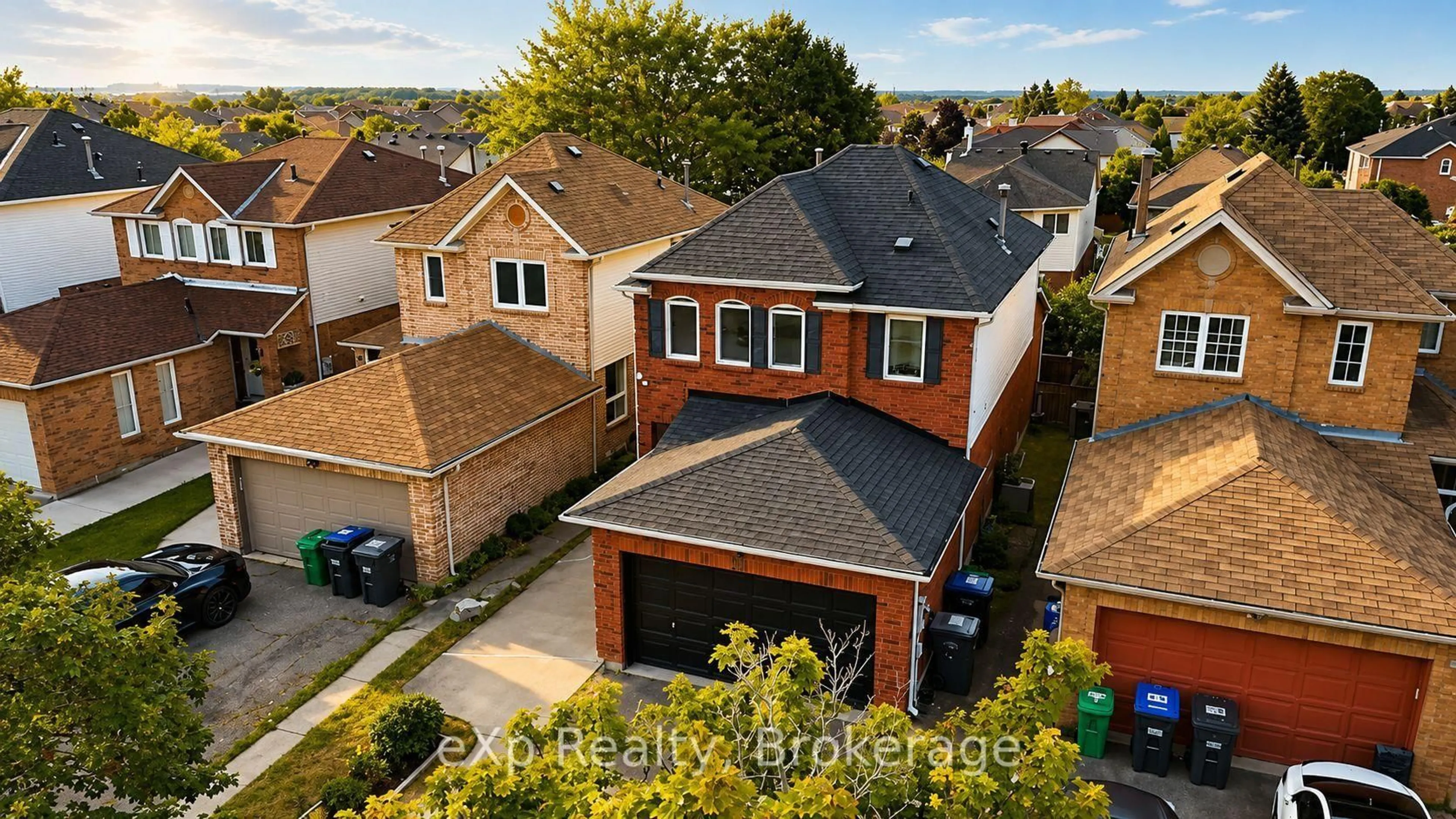 A pic from outside/outdoor area/front of a property/back of a property/a pic from drone, street for 39 Matterdale Ave, Brampton Ontario L6Y 4J6