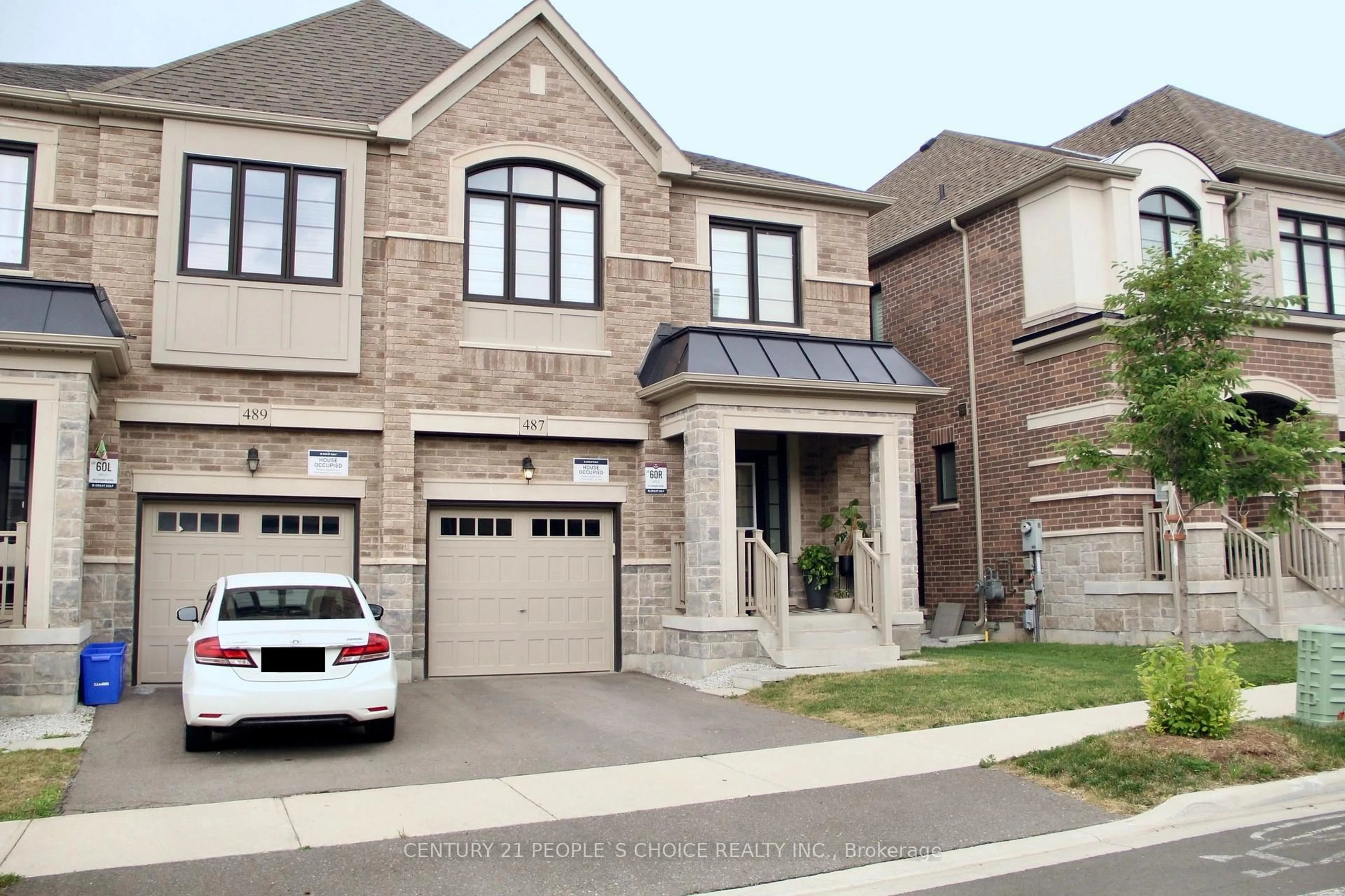 Home with brick exterior material, street for 487 Bergamot Ave, Milton Ontario L9E 1T8