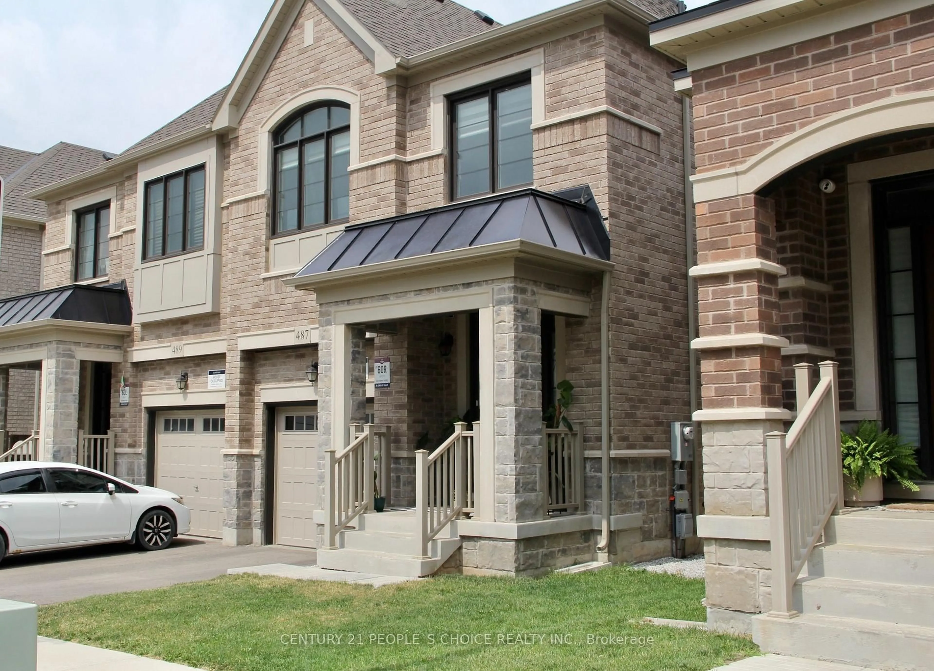Home with brick exterior material, street for 487 Bergamot Ave, Milton Ontario L9E 1T8