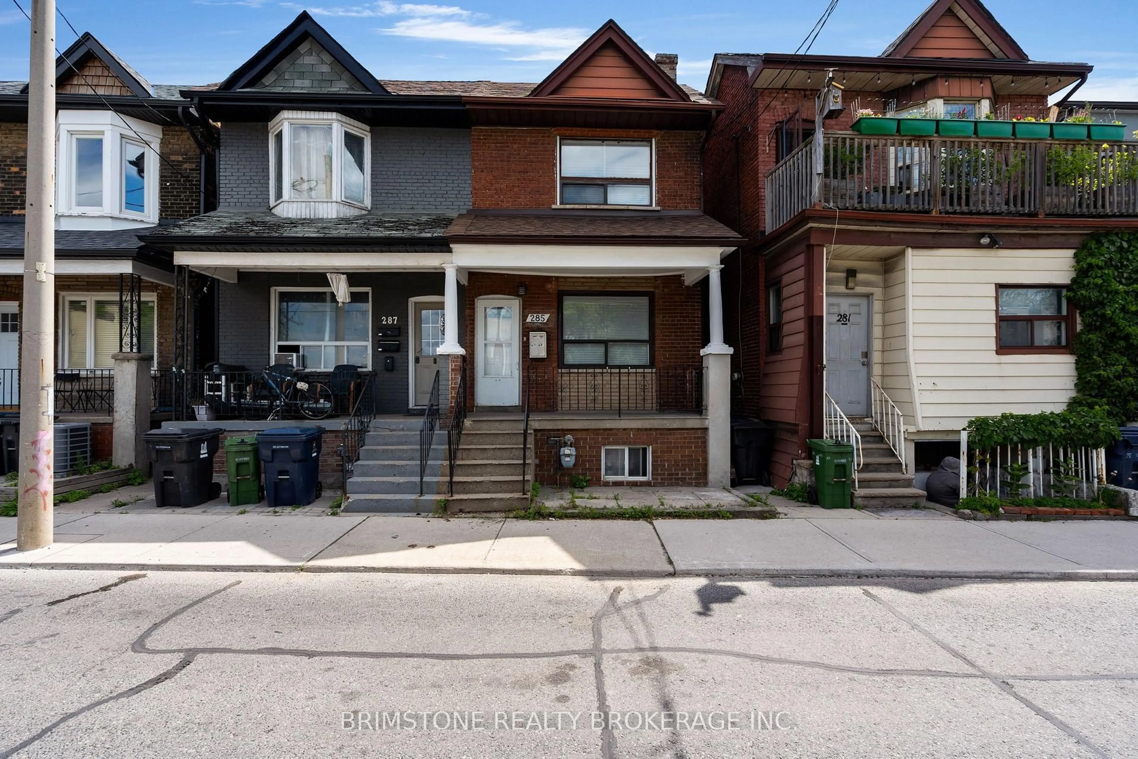 Home with brick exterior material, street for 285 Old Weston Rd, Toronto Ontario M6N 3A7