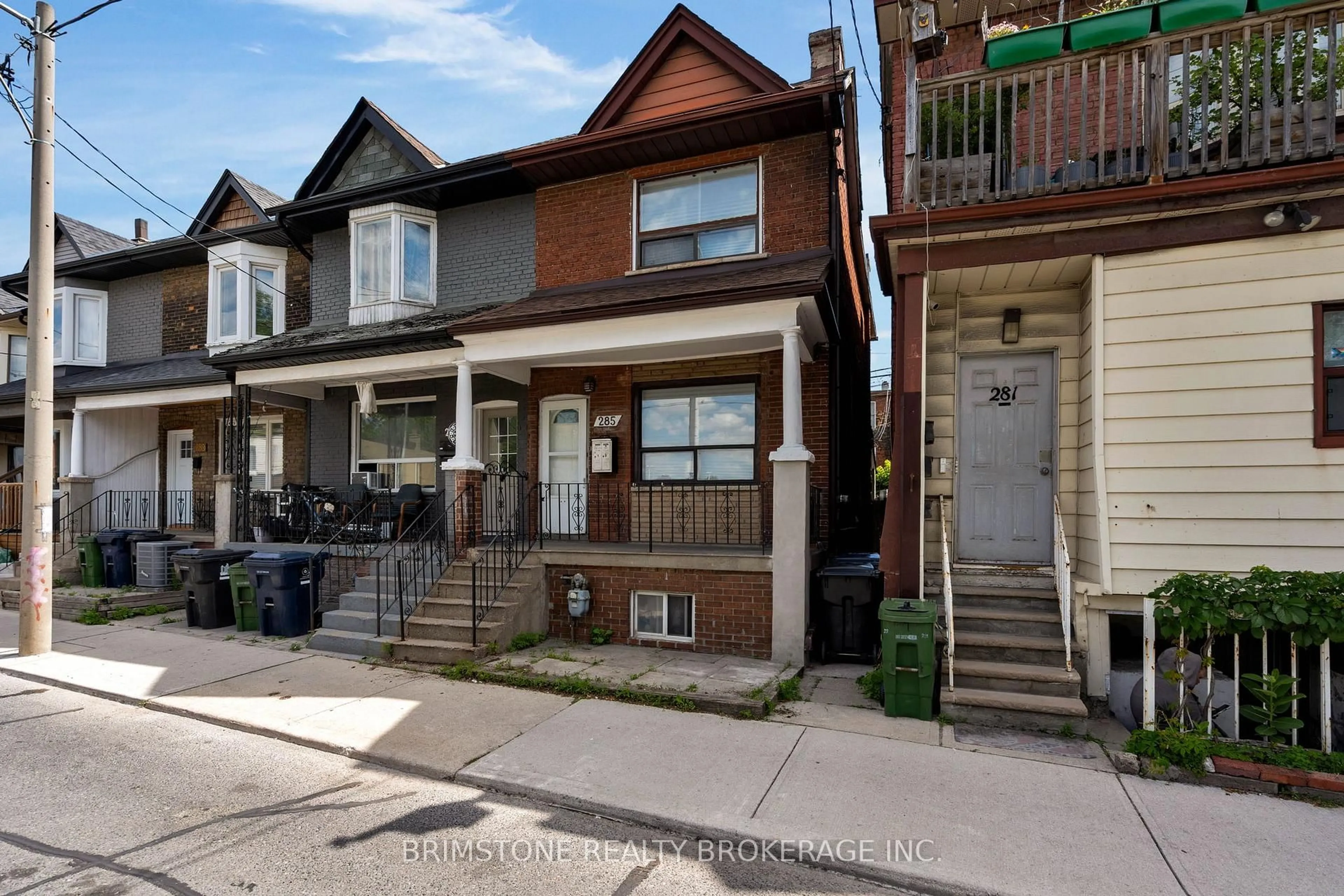 Home with brick exterior material, street for 285 Old Weston Rd, Toronto Ontario M6N 3A7